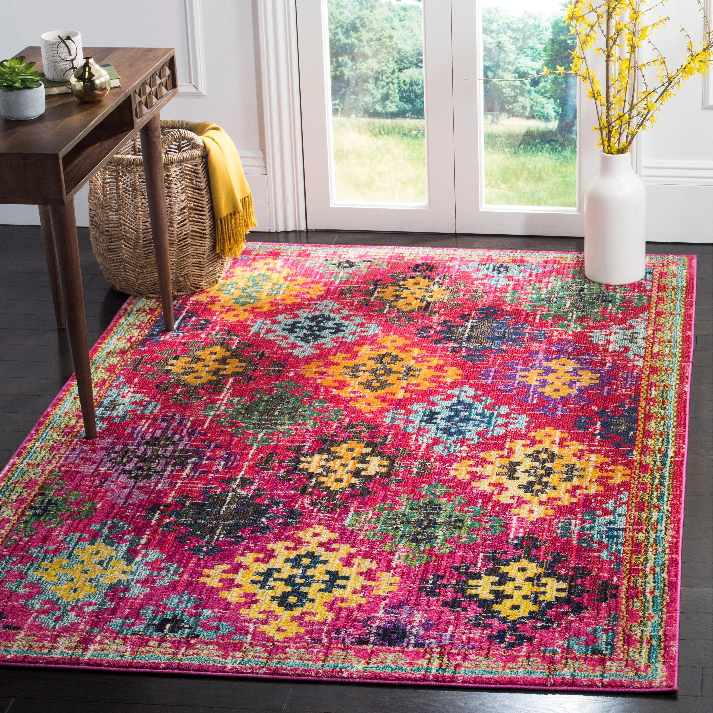 SAFAVIEH Monaco Joanne Distressed Boho Rug