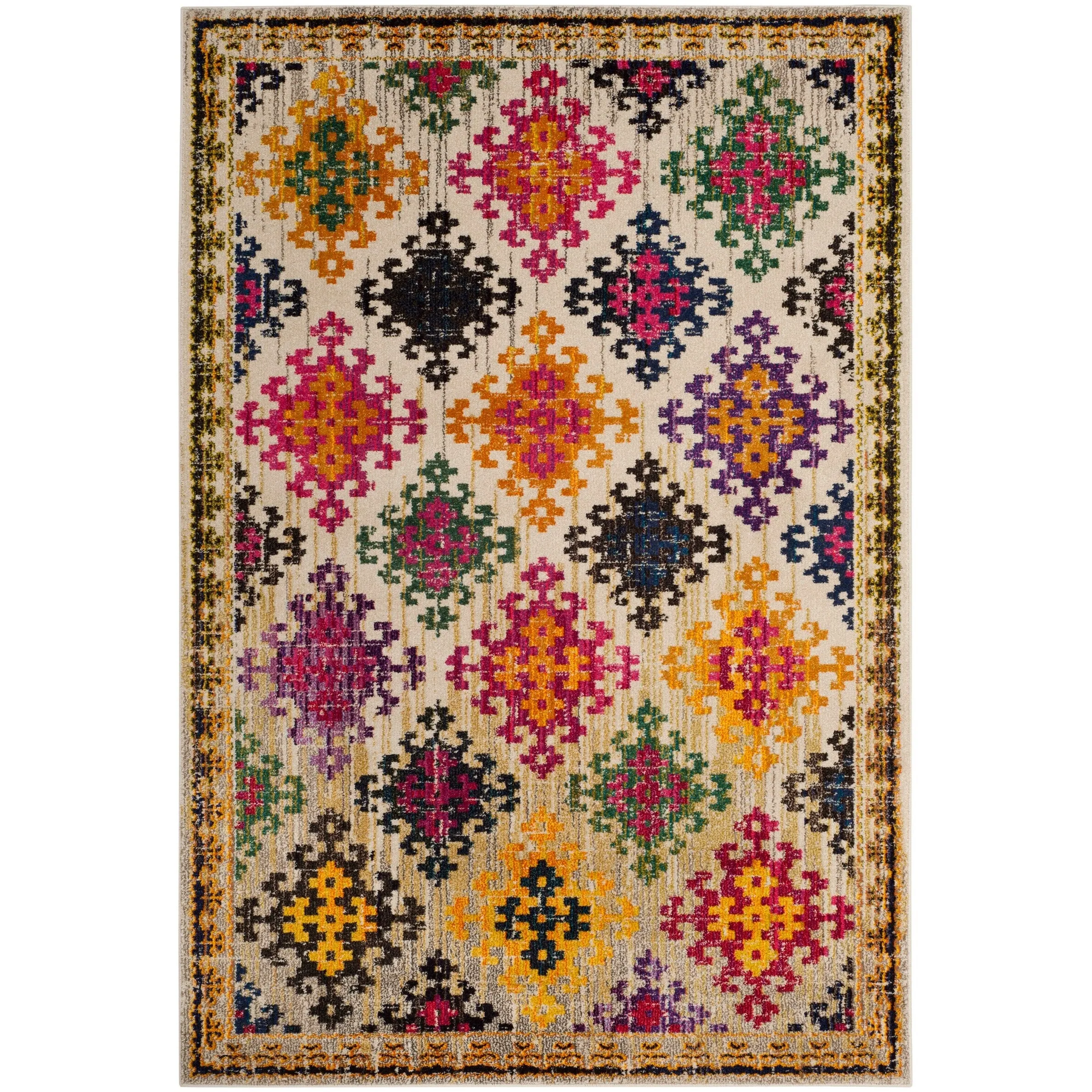SAFAVIEH Monaco Joanne Distressed Boho Rug