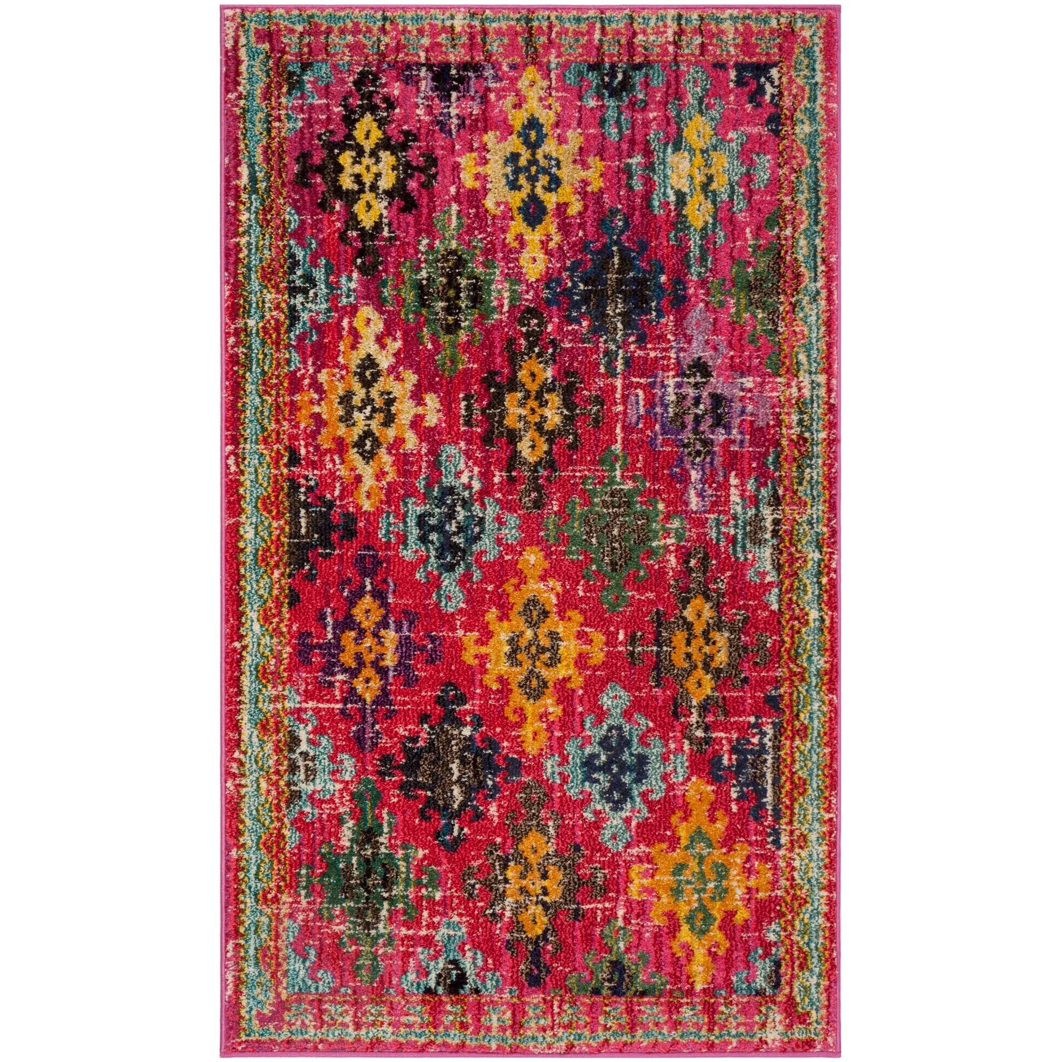 SAFAVIEH Monaco Joanne Distressed Boho Rug