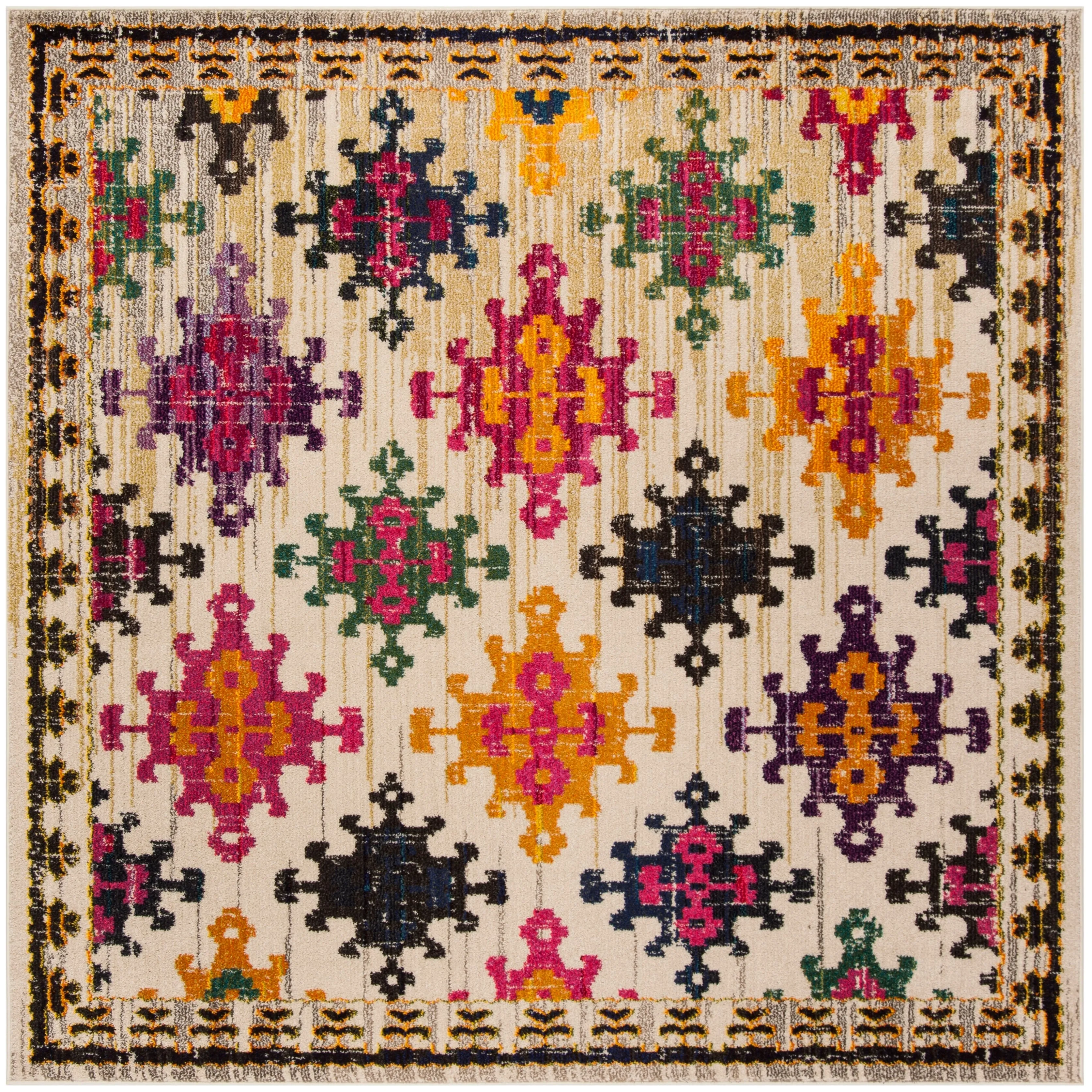 SAFAVIEH Monaco Joanne Distressed Boho Rug