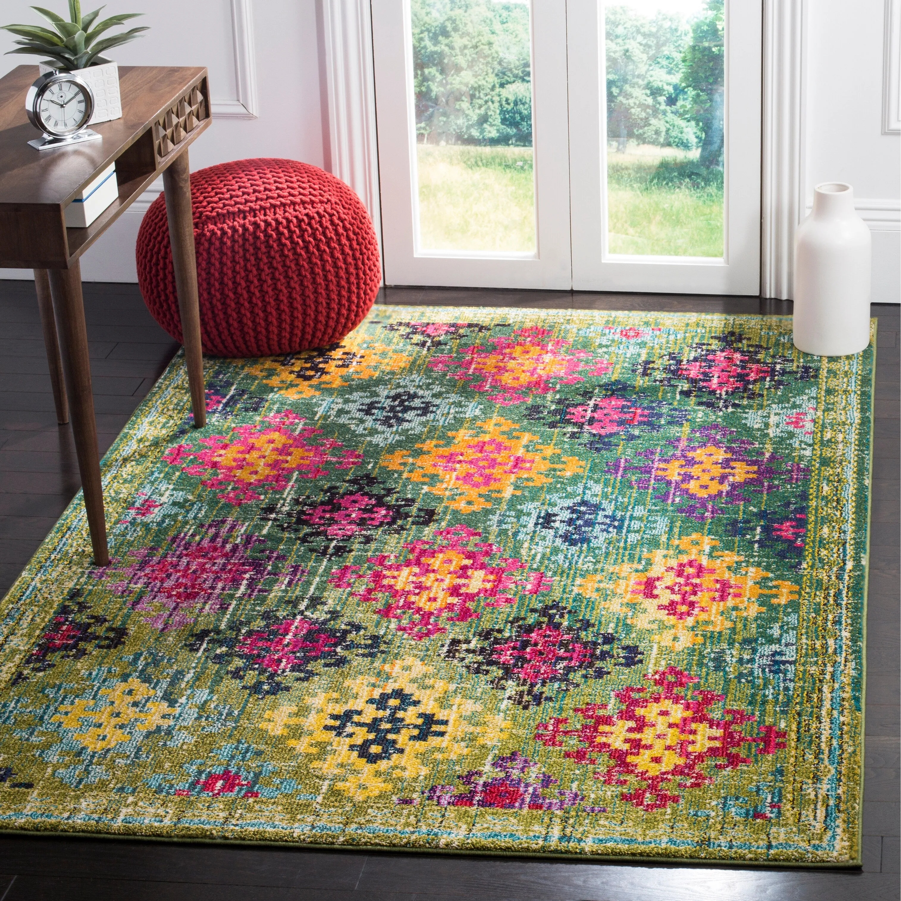 SAFAVIEH Monaco Joanne Distressed Boho Rug