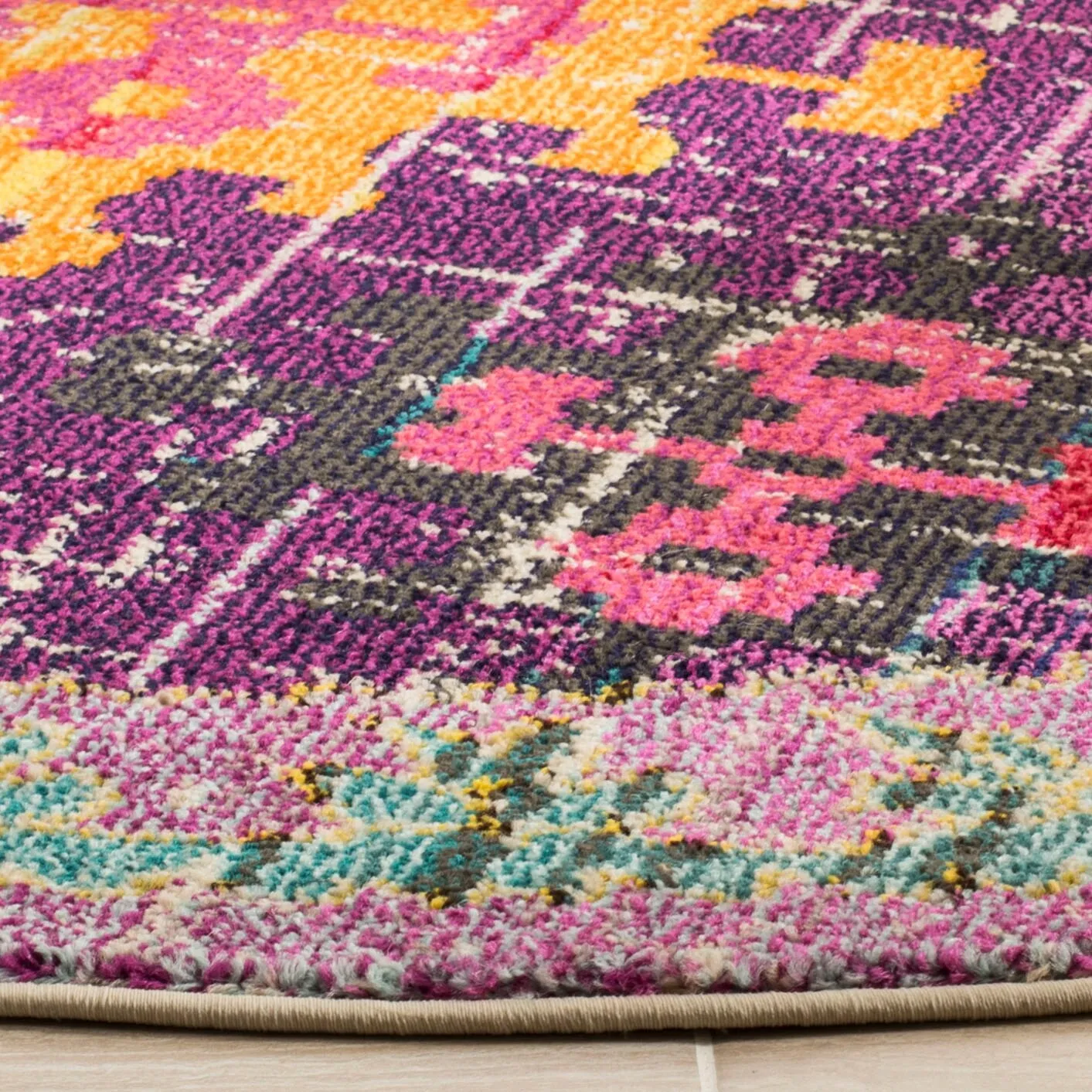 SAFAVIEH Monaco Joanne Distressed Boho Rug