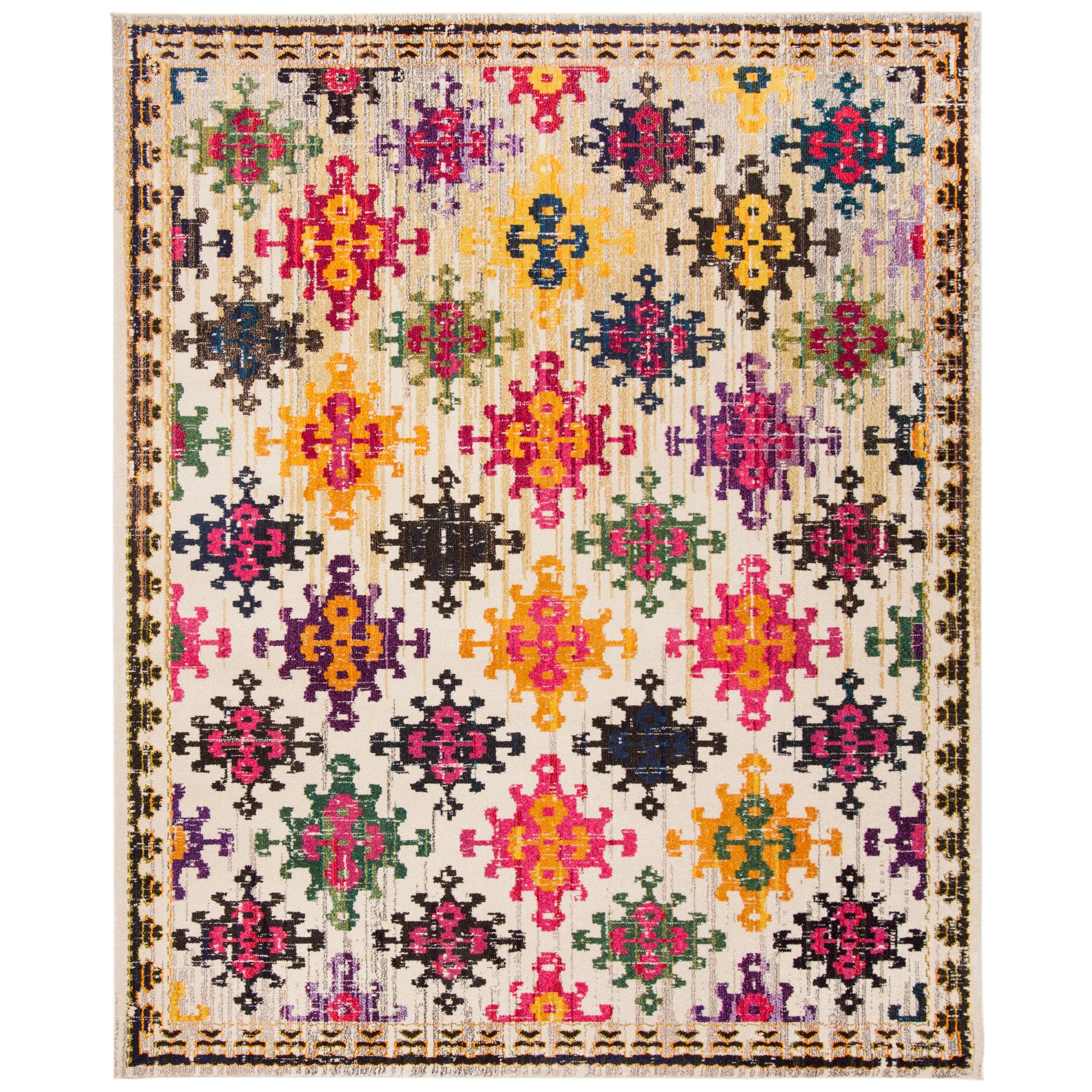 SAFAVIEH Monaco Joanne Distressed Boho Rug