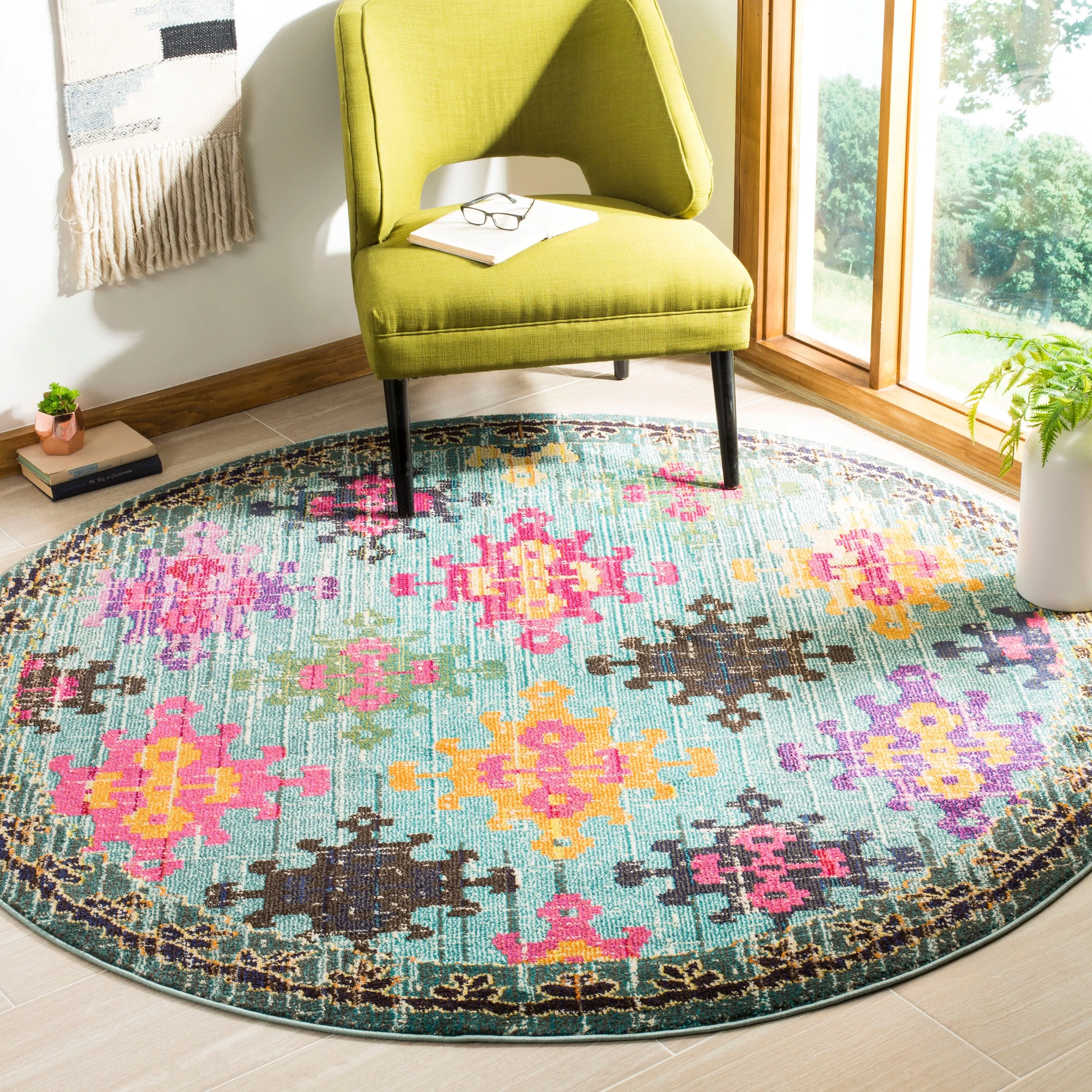SAFAVIEH Monaco Joanne Distressed Boho Rug