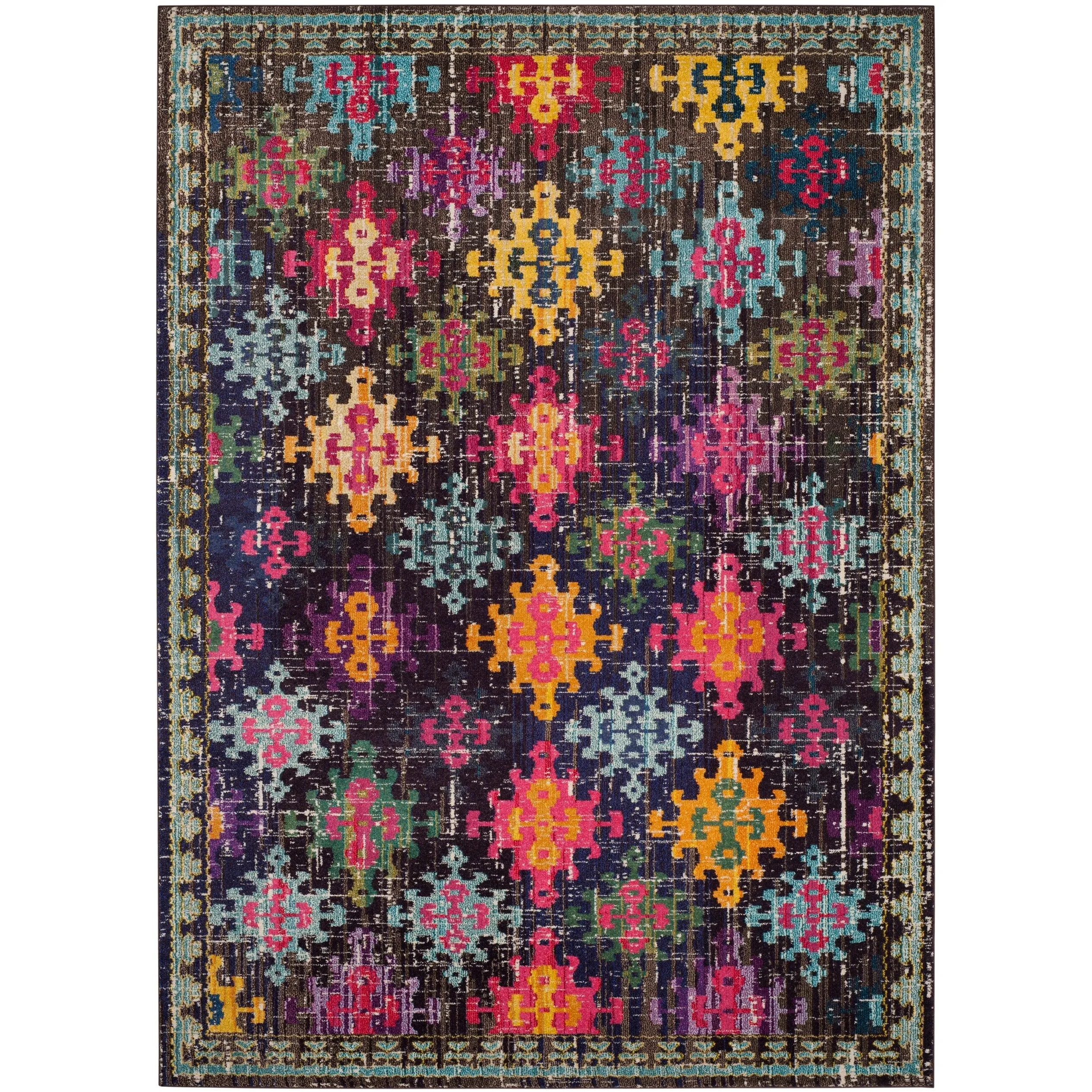 SAFAVIEH Monaco Joanne Distressed Boho Rug