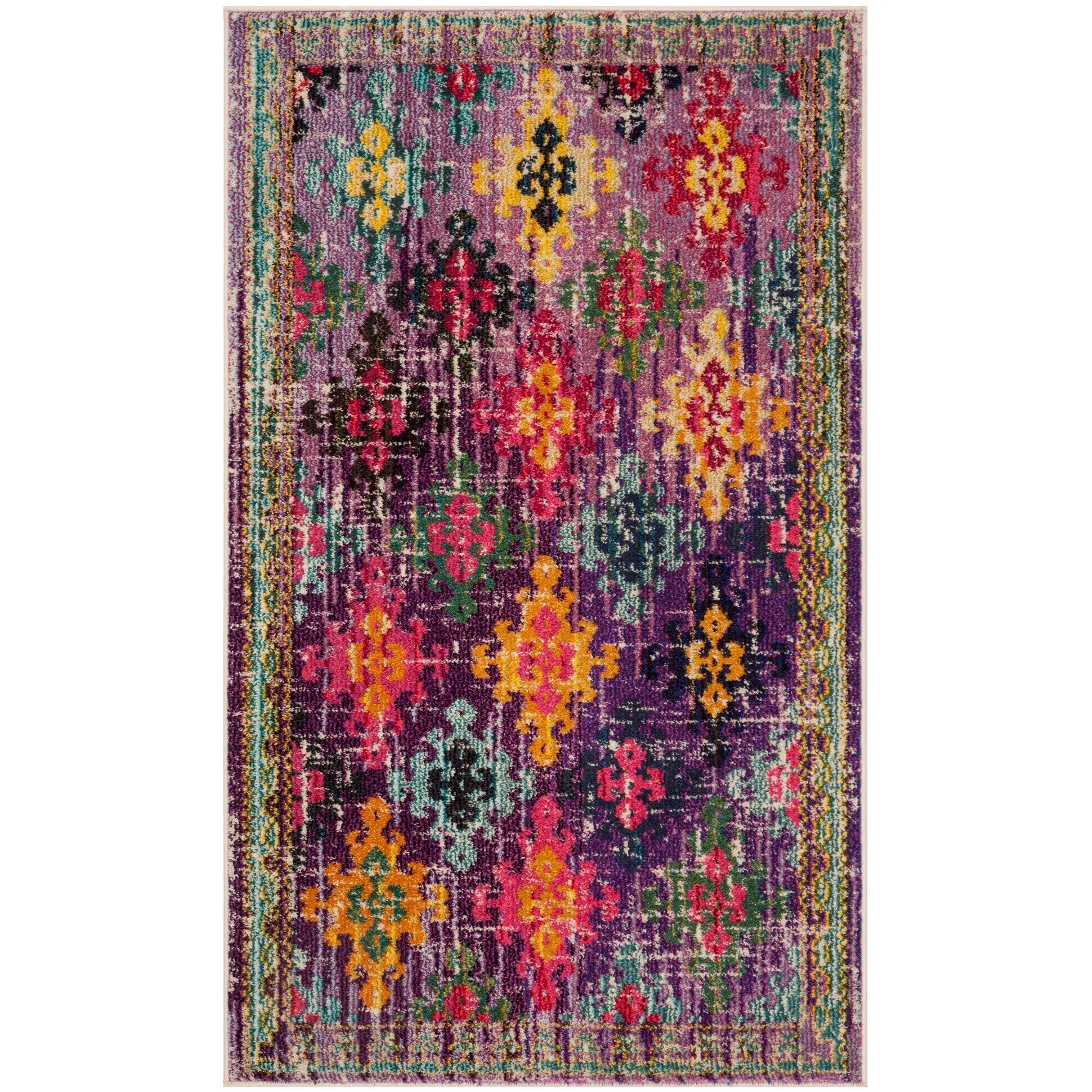 SAFAVIEH Monaco Joanne Distressed Boho Rug