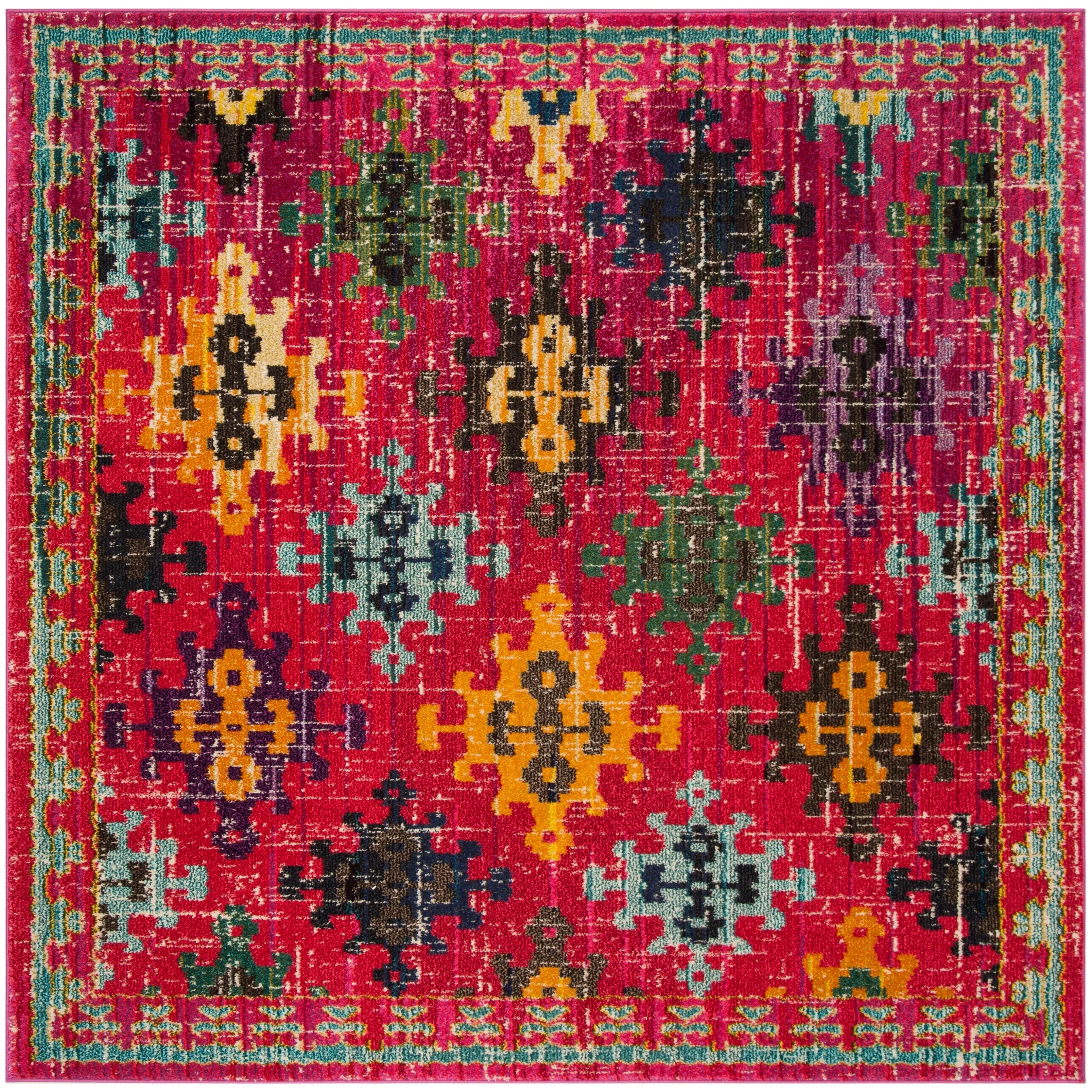 SAFAVIEH Monaco Joanne Distressed Boho Rug