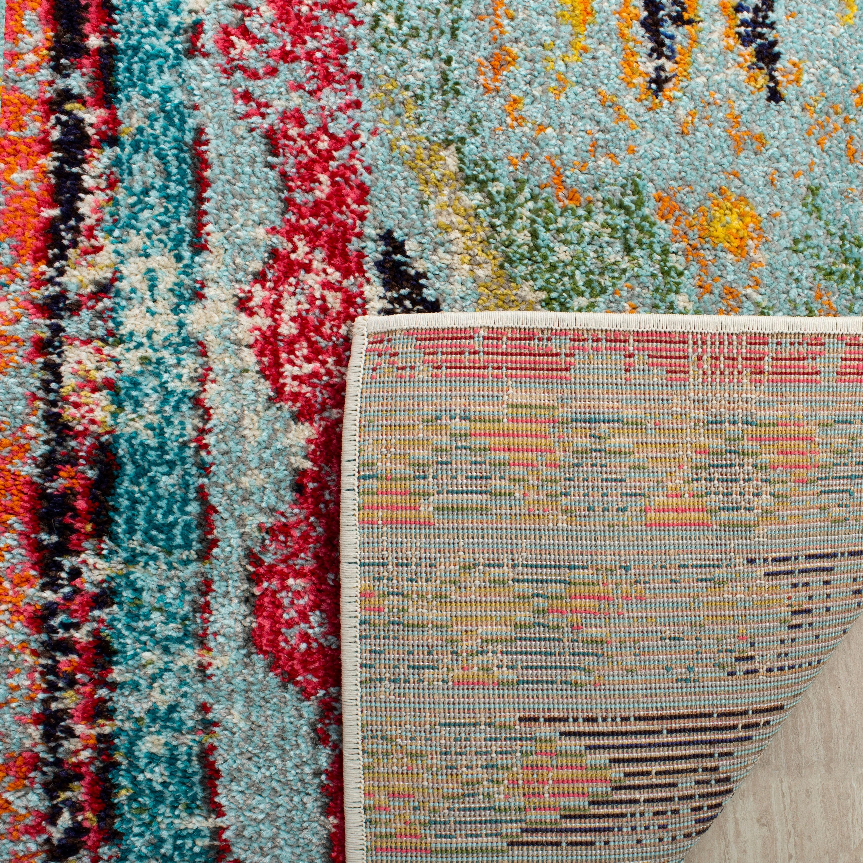 SAFAVIEH Monaco Lumturije Distressed Boho Rug - Multi - 8' x 11'