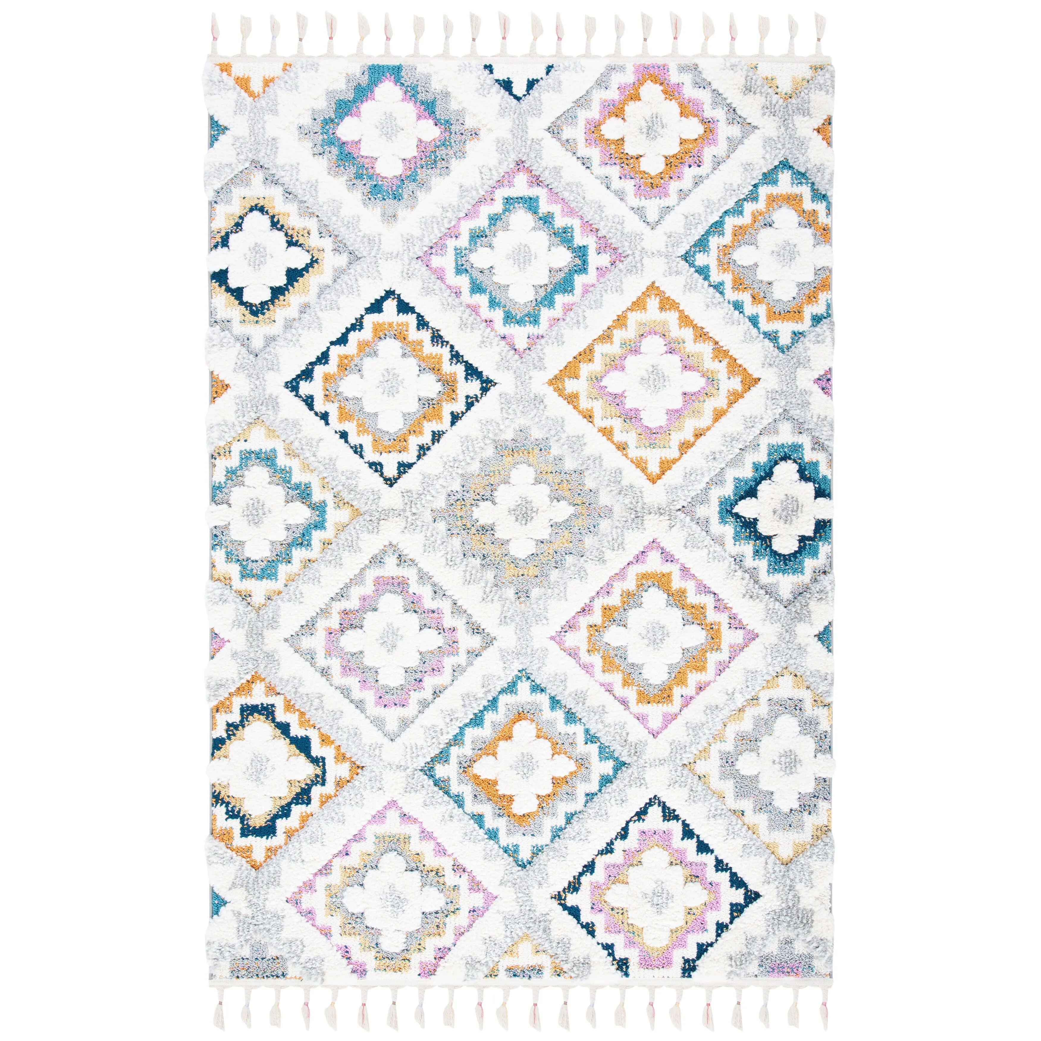 SAFAVIEH Moroccan Fringe Shag Margueritta Rug