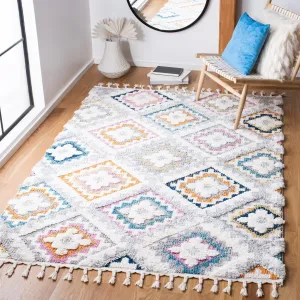 SAFAVIEH Moroccan Fringe Shag Margueritta Rug