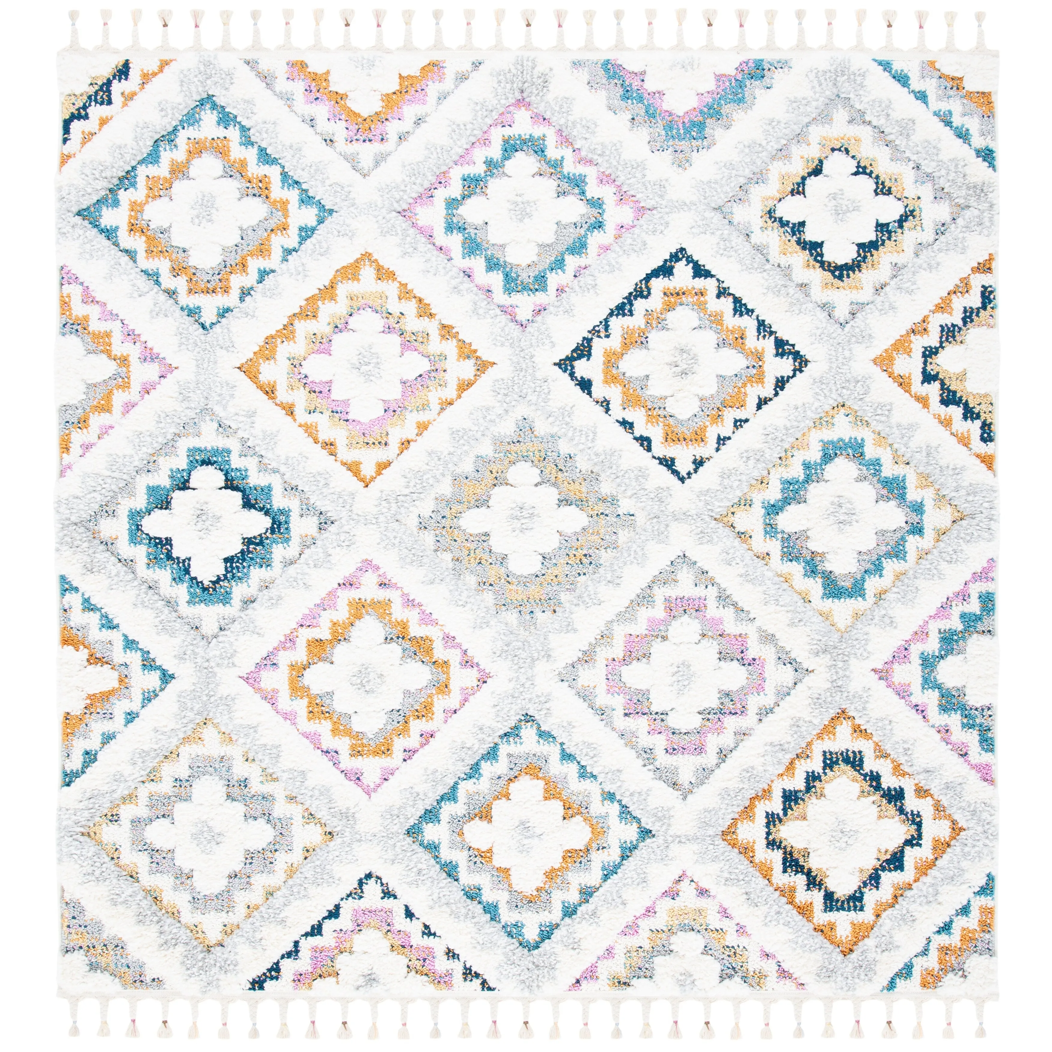 SAFAVIEH Moroccan Fringe Shag Margueritta Rug