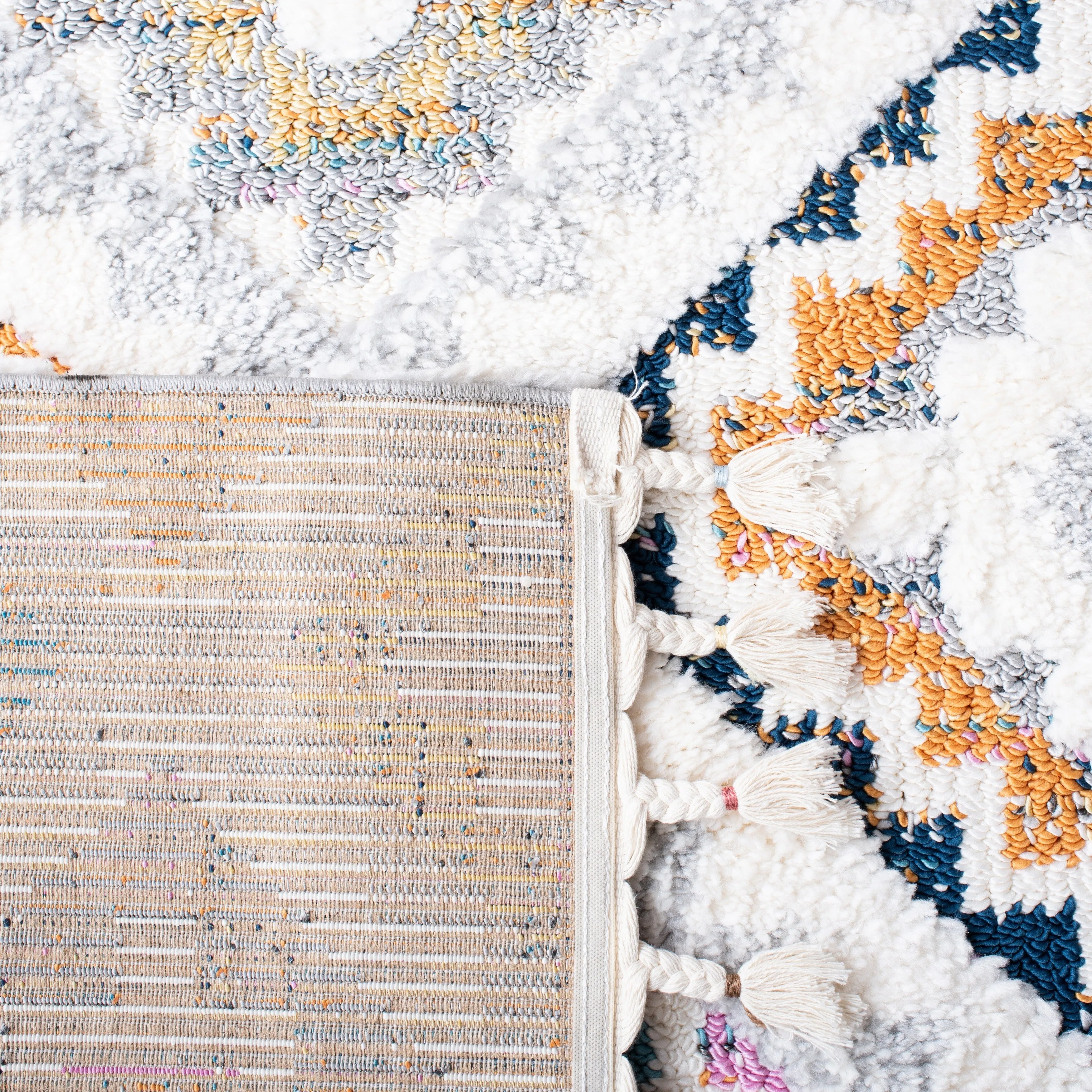 SAFAVIEH Moroccan Fringe Shag Margueritta Rug