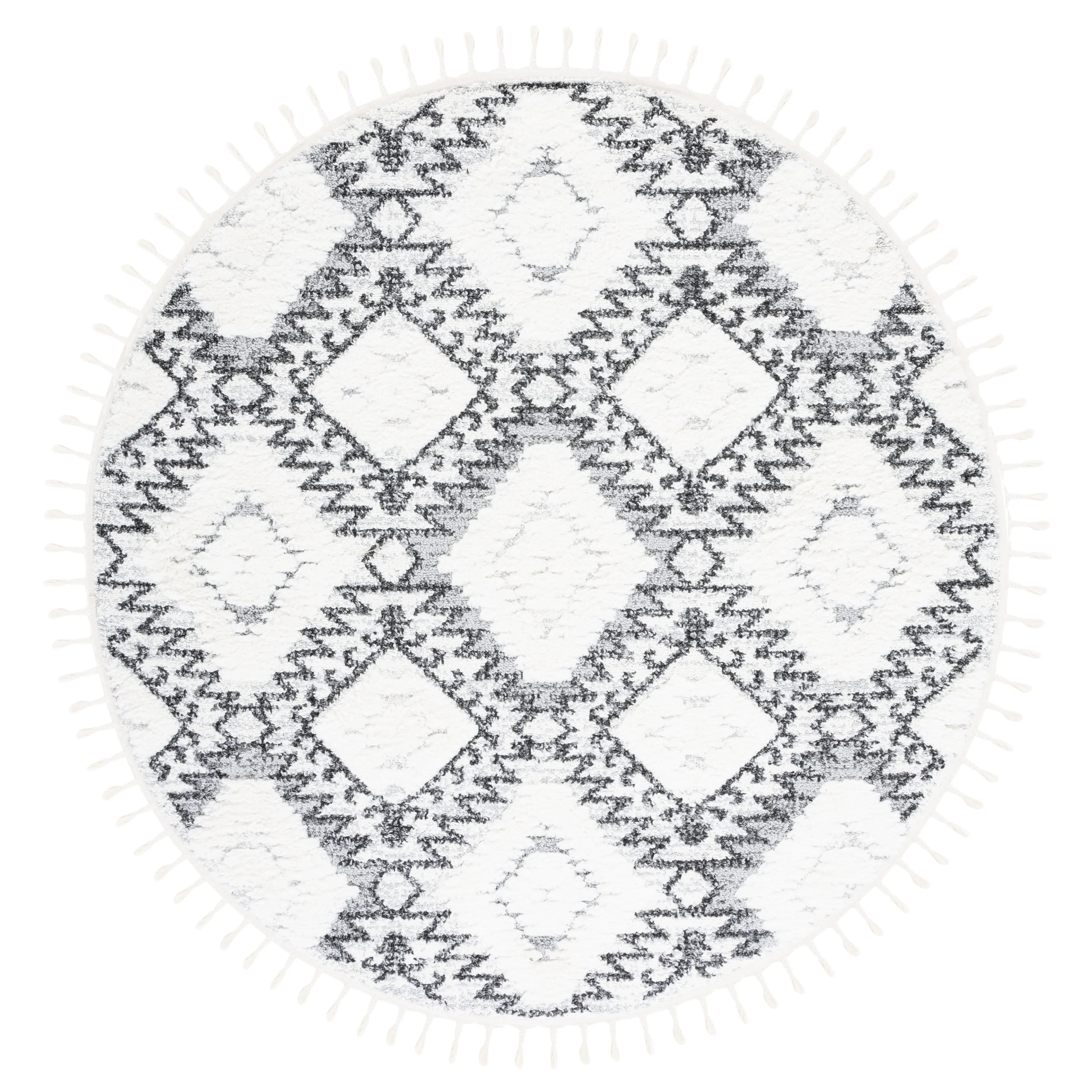 SAFAVIEH Moroccan Tassel Shag Marianne 2-inch Thick Rug