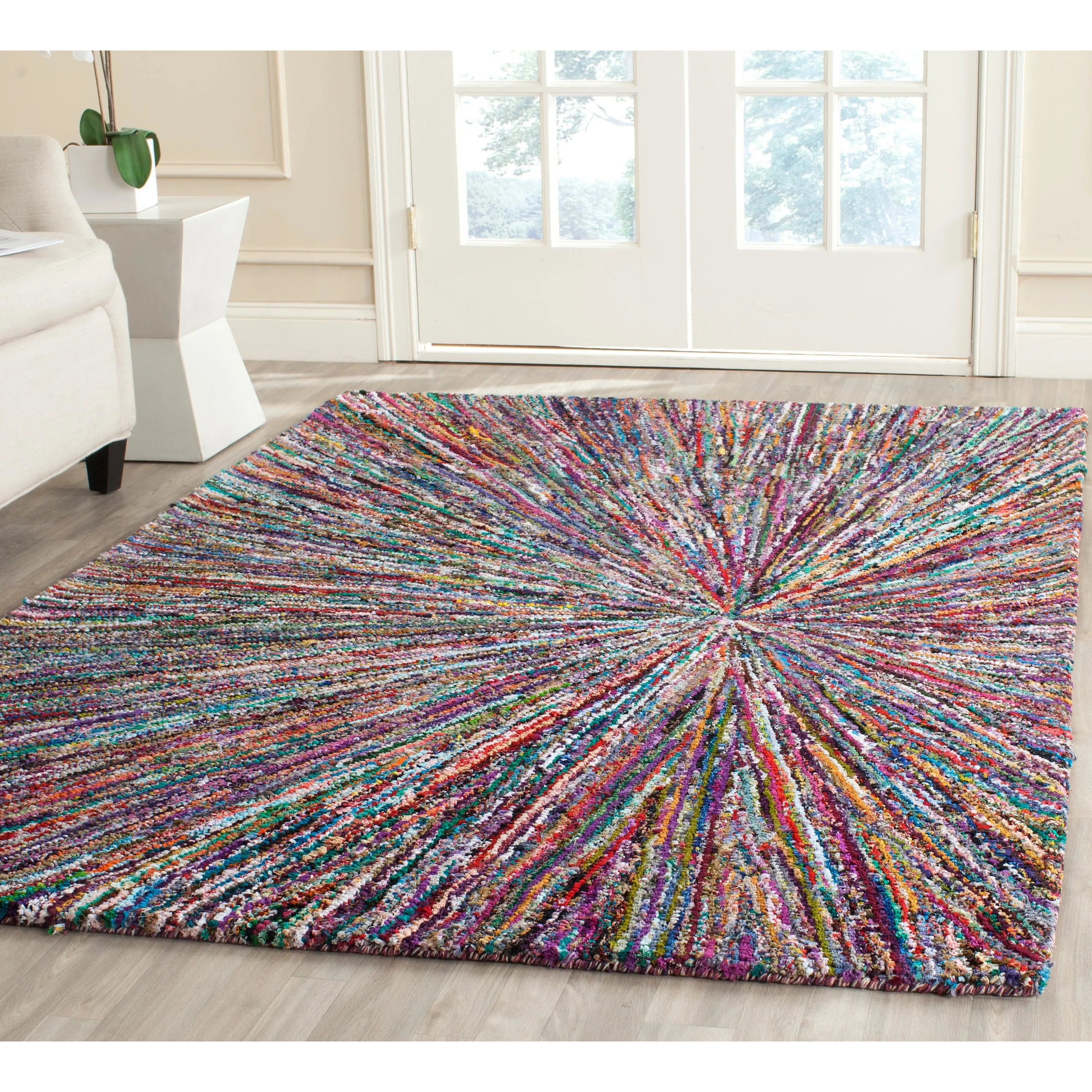 SAFAVIEH Nantucket Neoma Handmade Cotton Area Rug