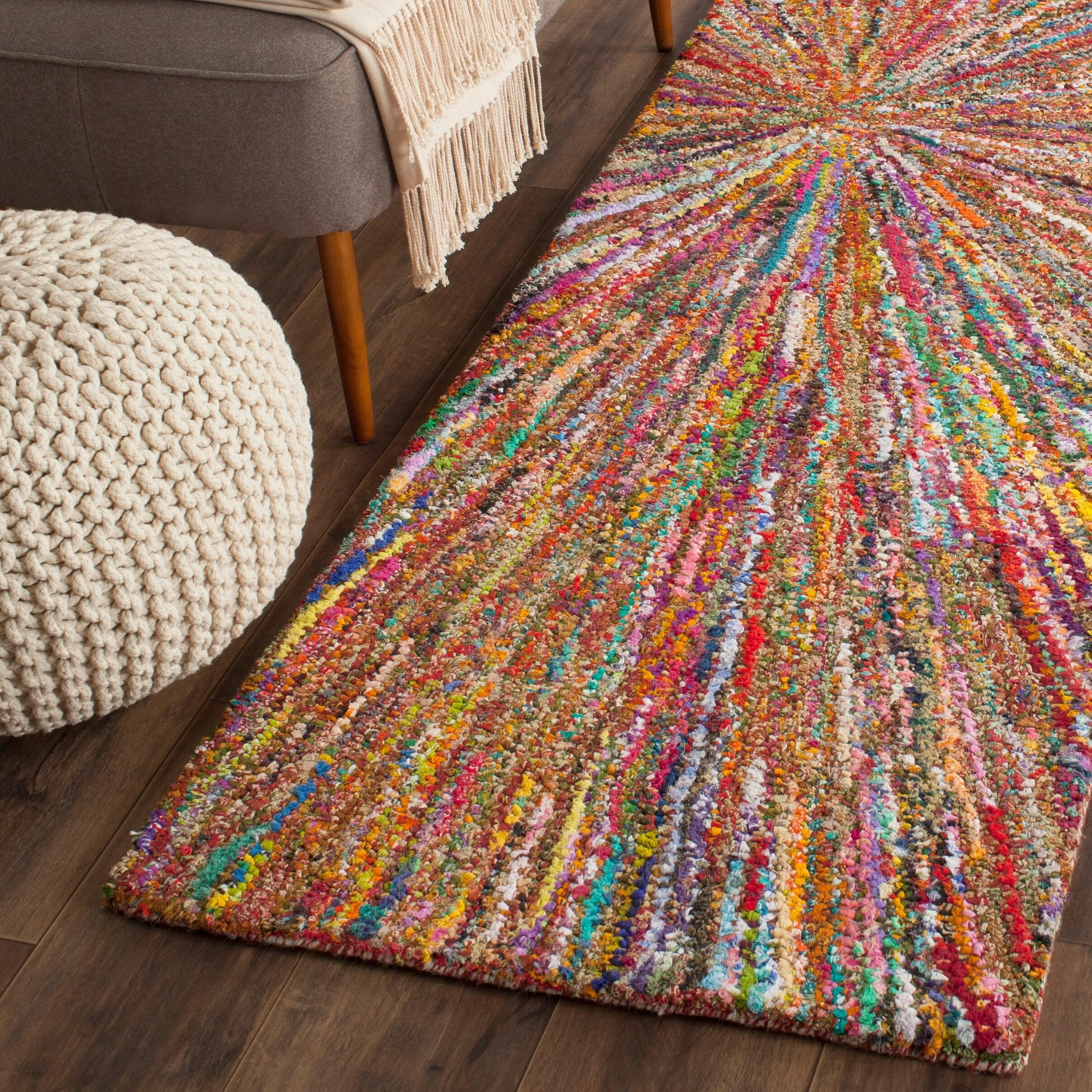 SAFAVIEH Nantucket Neoma Handmade Cotton Area Rug