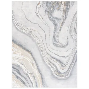 SAFAVIEH Orchard Ayala Modern Abstract Rug - Grey/Gold - 5' 5 x 7' 7