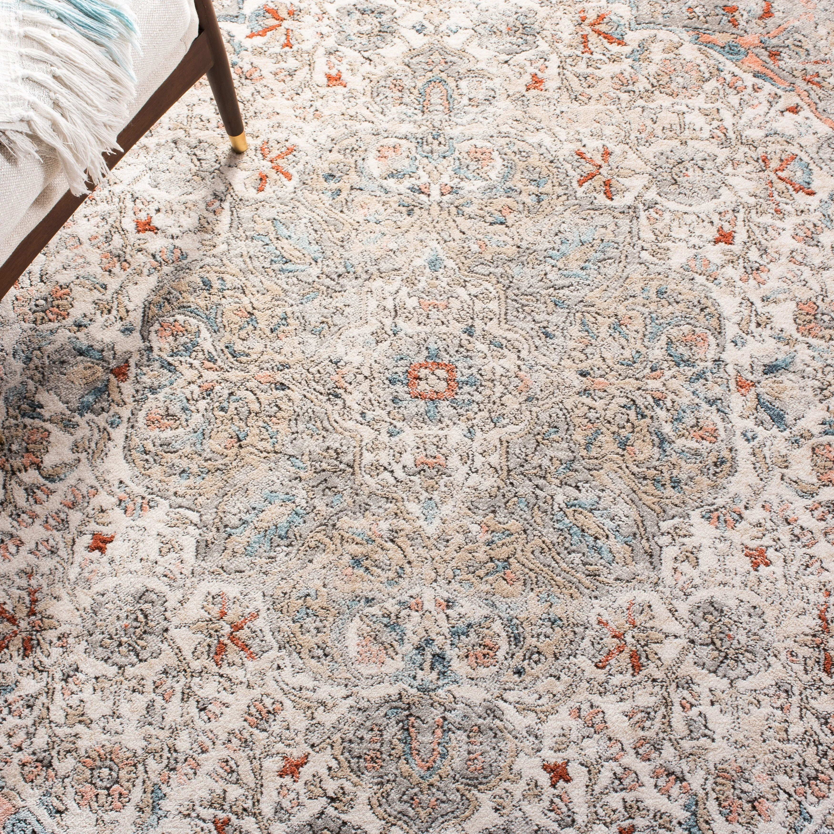 SAFAVIEH Oregon Octa Shabby Chic Medallion Rug