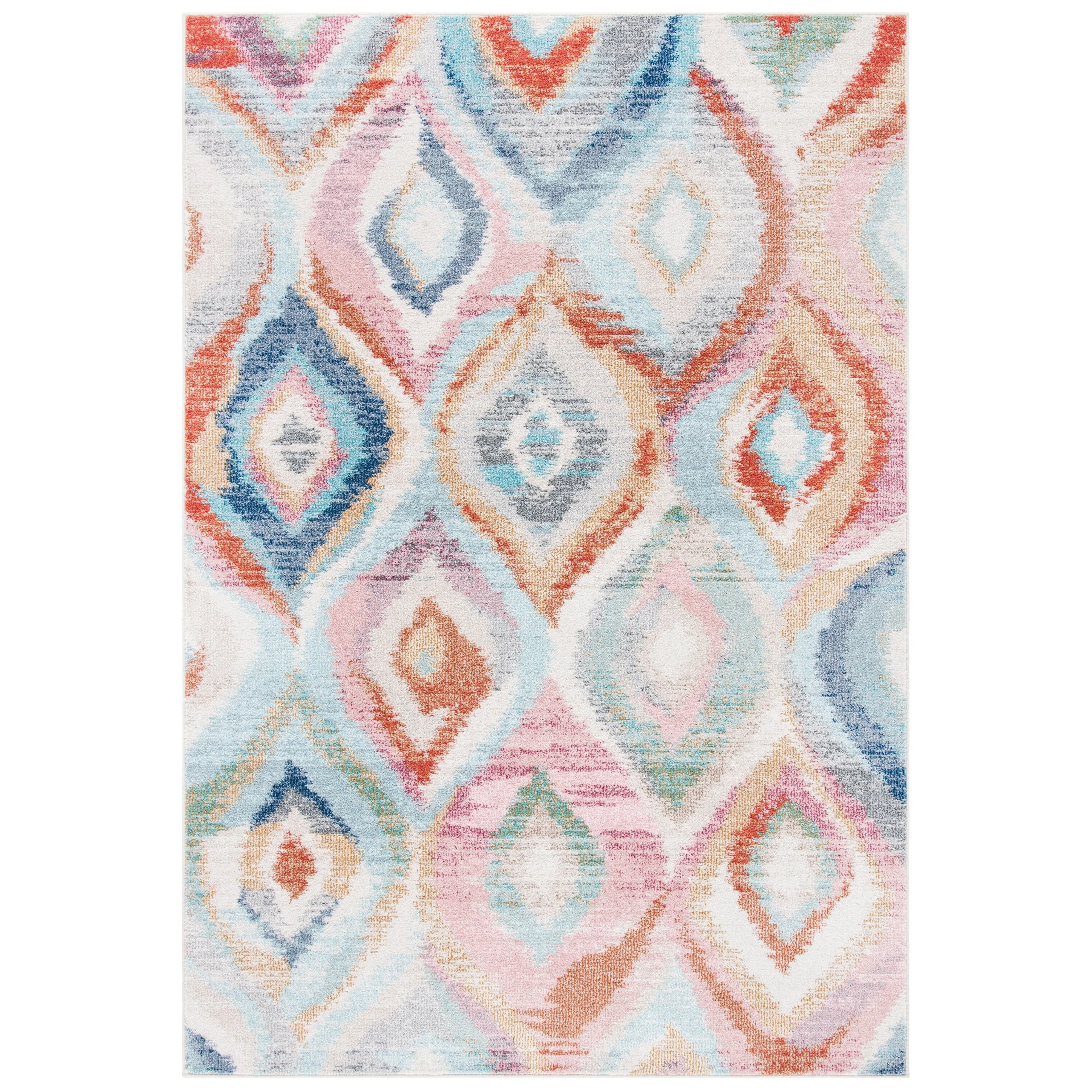 SAFAVIEH Phoenix Akari Boho Distressed Rug