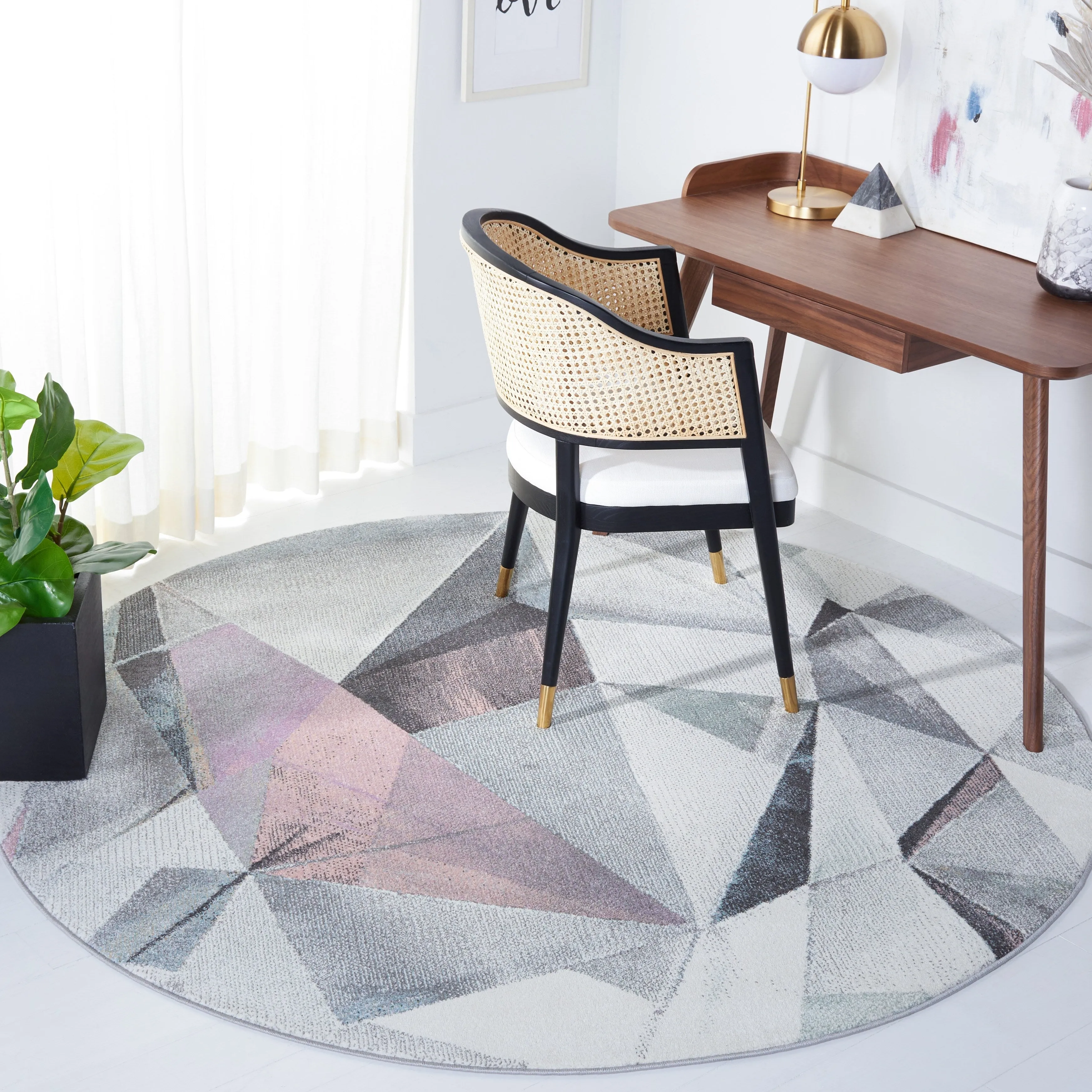SAFAVIEH Porcello Akina Mid-Century Modern Abstract Rug