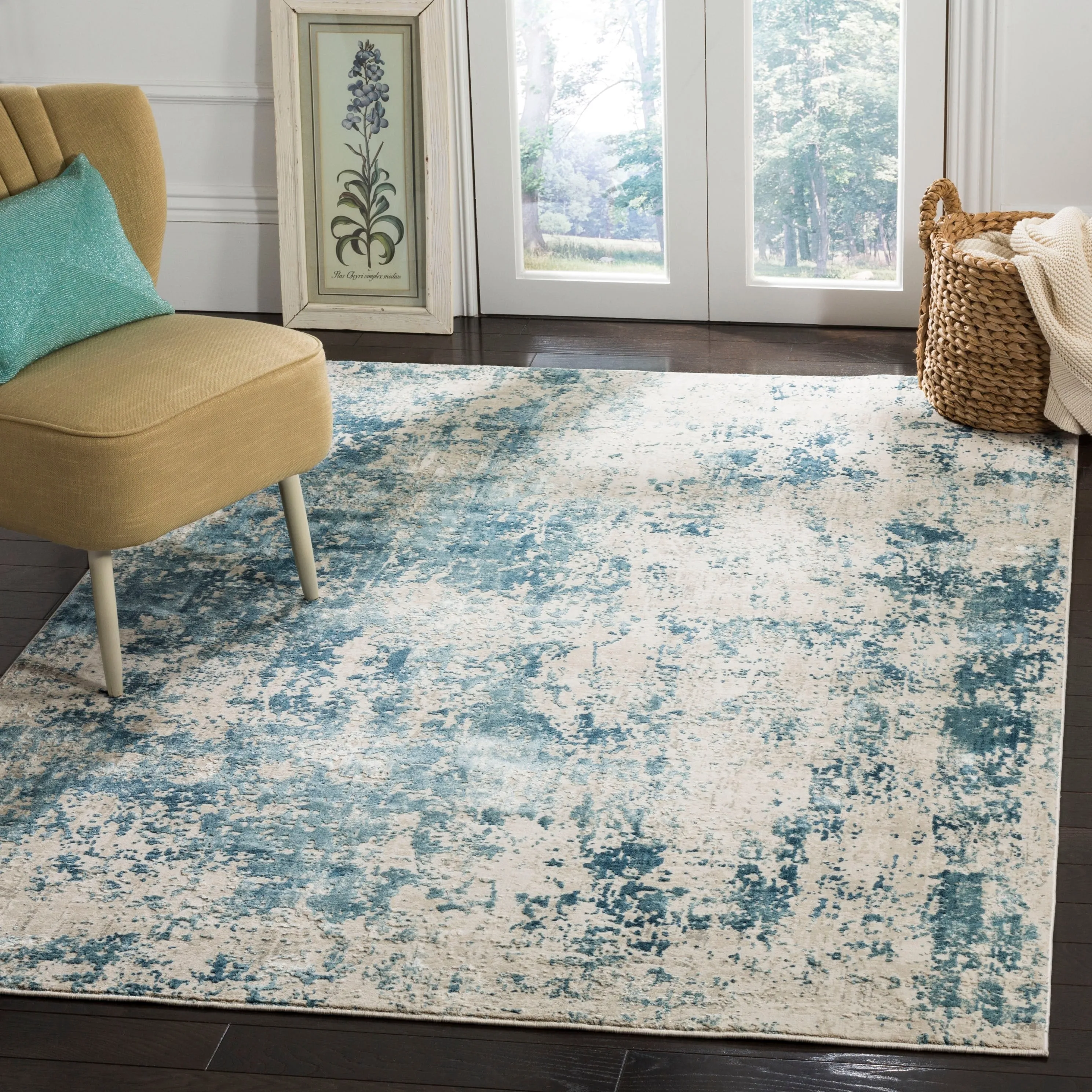 SAFAVIEH Princeton Arra Modern Distressed Rug