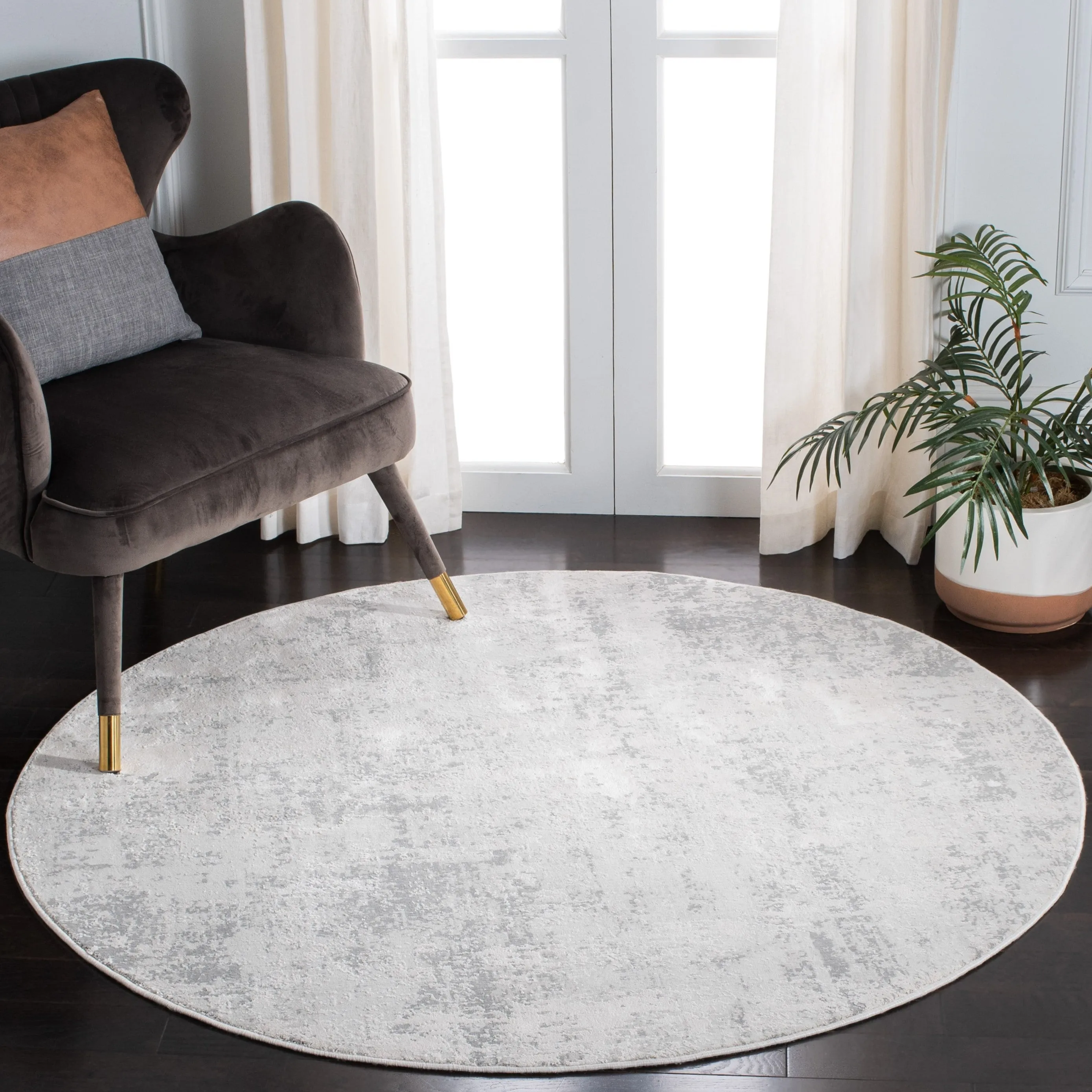 SAFAVIEH Princeton Arra Modern Distressed Rug