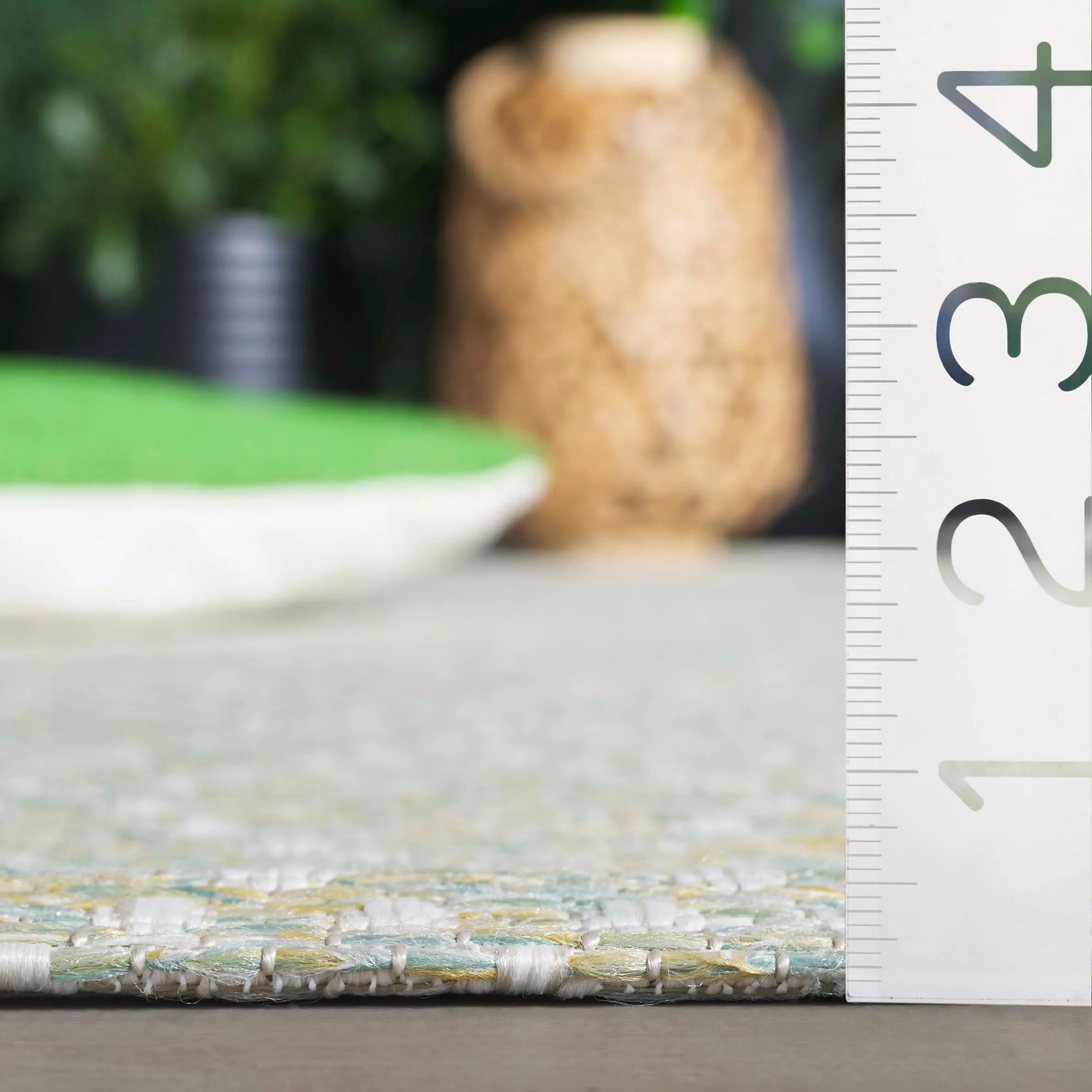 SAFAVIEH Sunset Jenja Indoor/Outdoor Washable Backyard Patio Rug