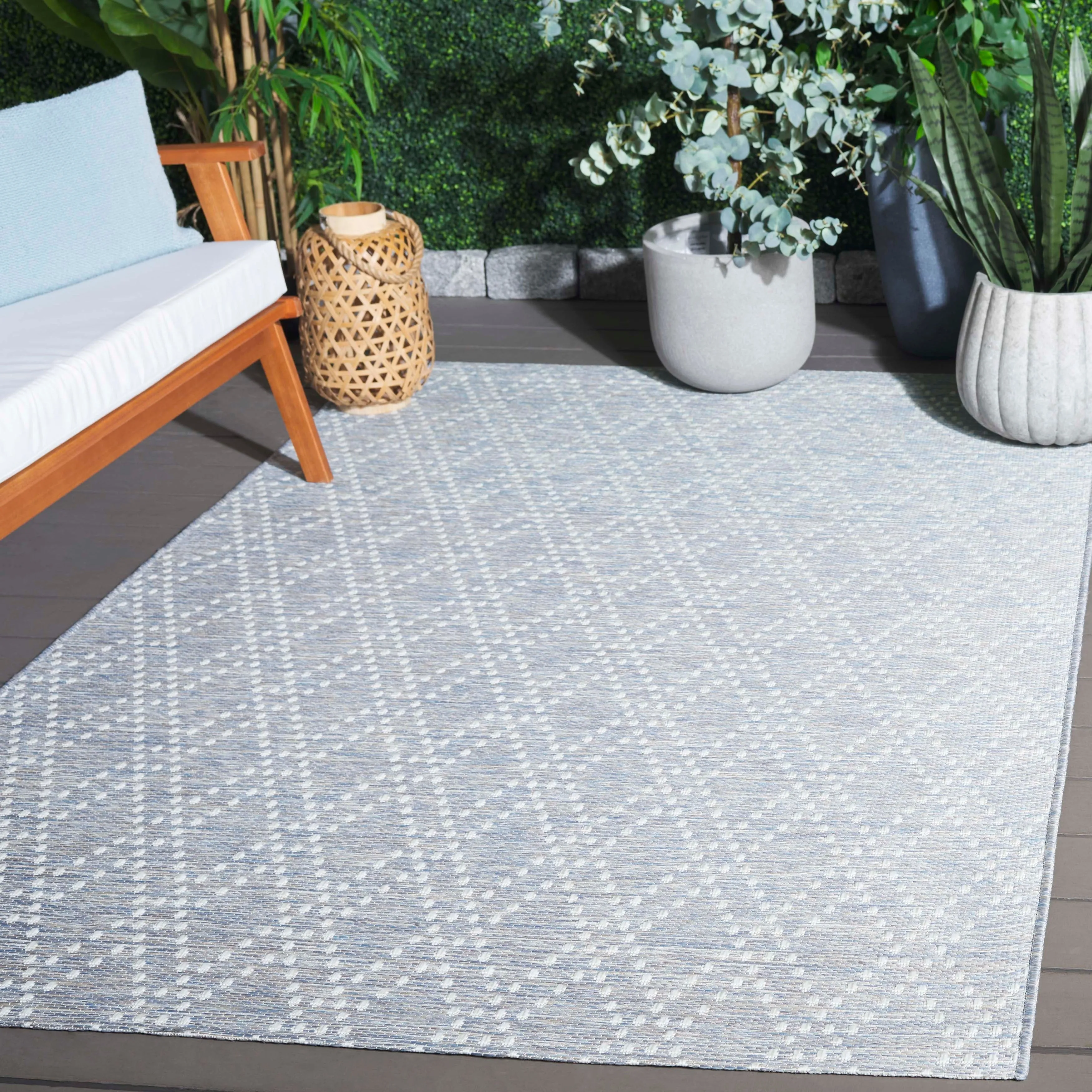 SAFAVIEH Sunset Jenja Indoor/Outdoor Washable Backyard Patio Rug