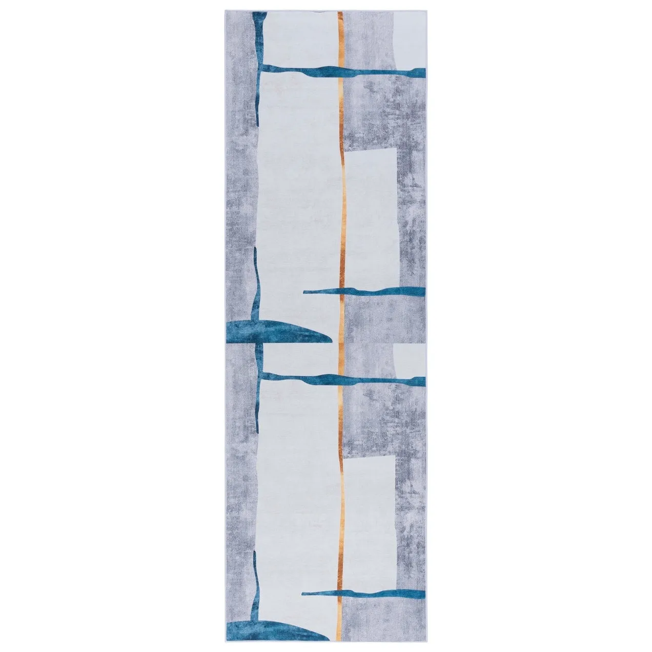 SAFAVIEH Tacoma Machine Washable Slip Resistant Patty Mid-Century Modern