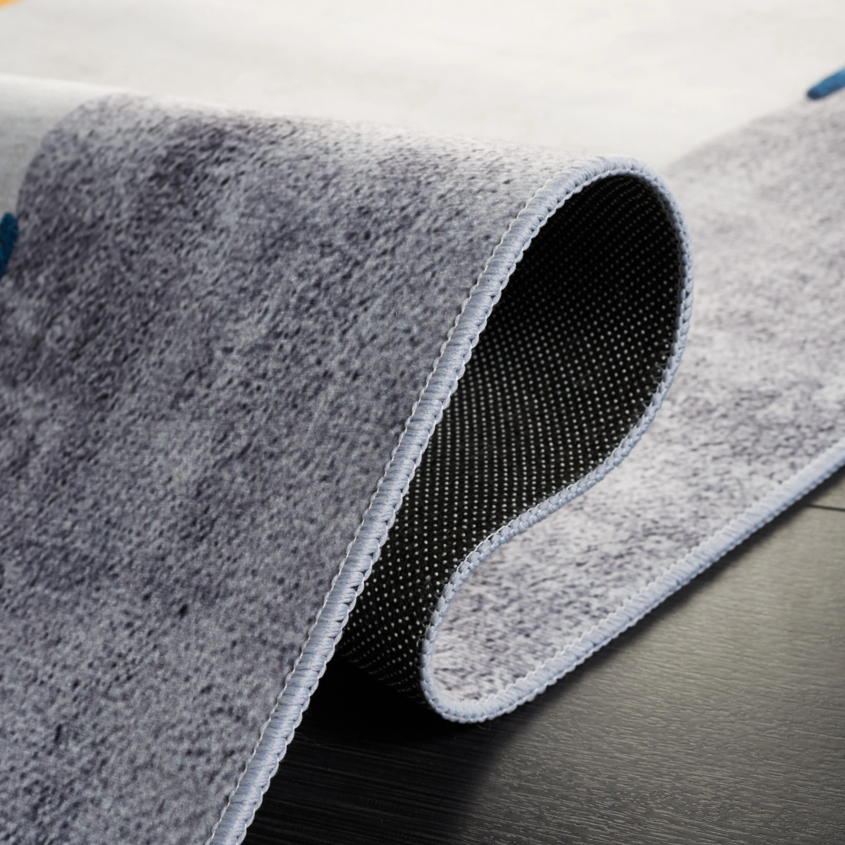 SAFAVIEH Tacoma Machine Washable Slip Resistant Patty Mid-Century Modern