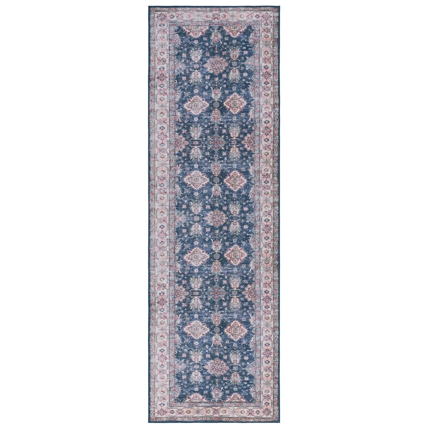 SAFAVIEH Tucson Machine Washable Slip Resistant Daisie Oriental Rug