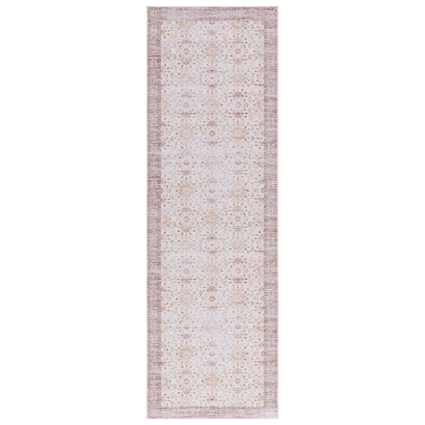 SAFAVIEH Tucson Machine Washable Slip Resistant Riham Oriental Rug