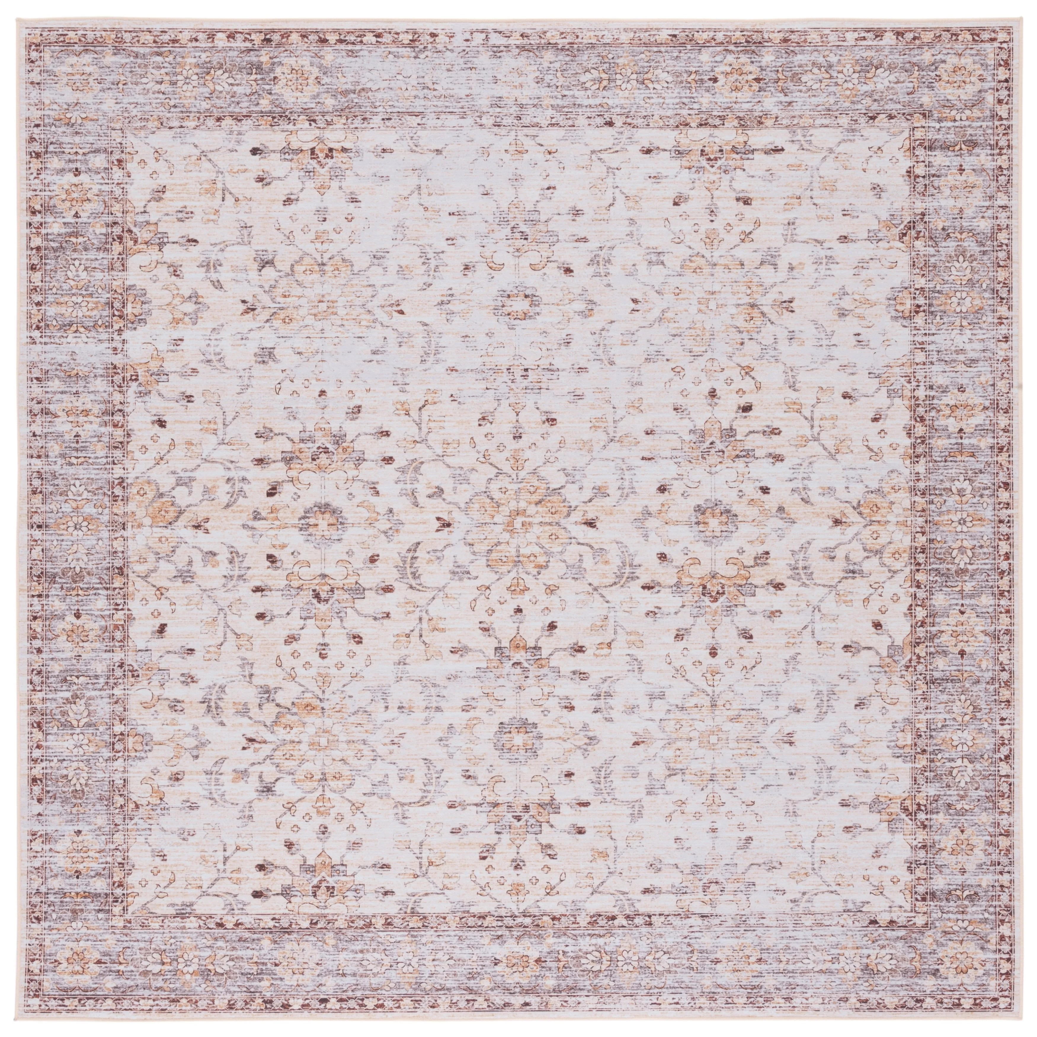 SAFAVIEH Tucson Machine Washable Slip Resistant Riham Oriental Rug