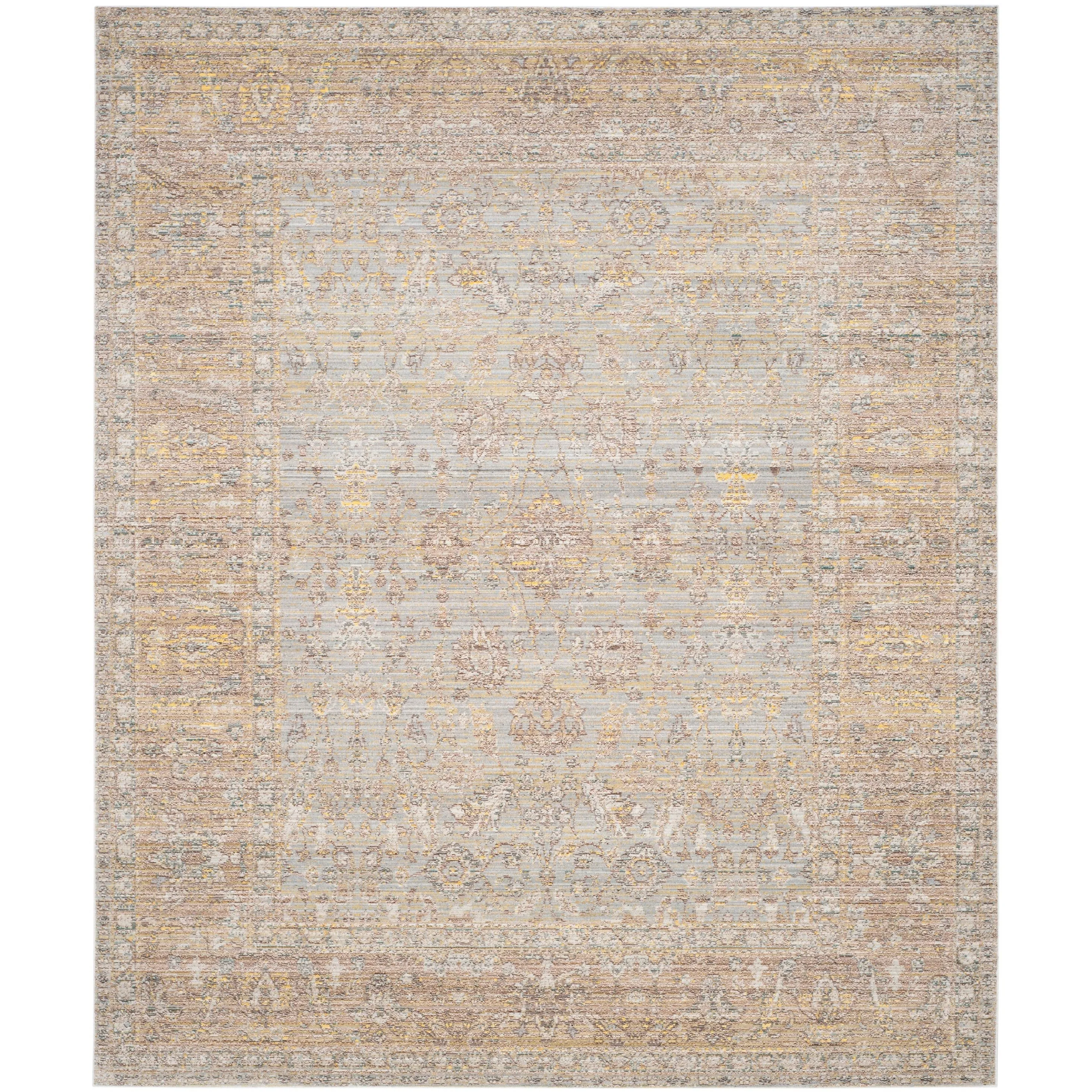 SAFAVIEH Valencia Neva Distressed Vintage Boho Oriental Polyester Rug
