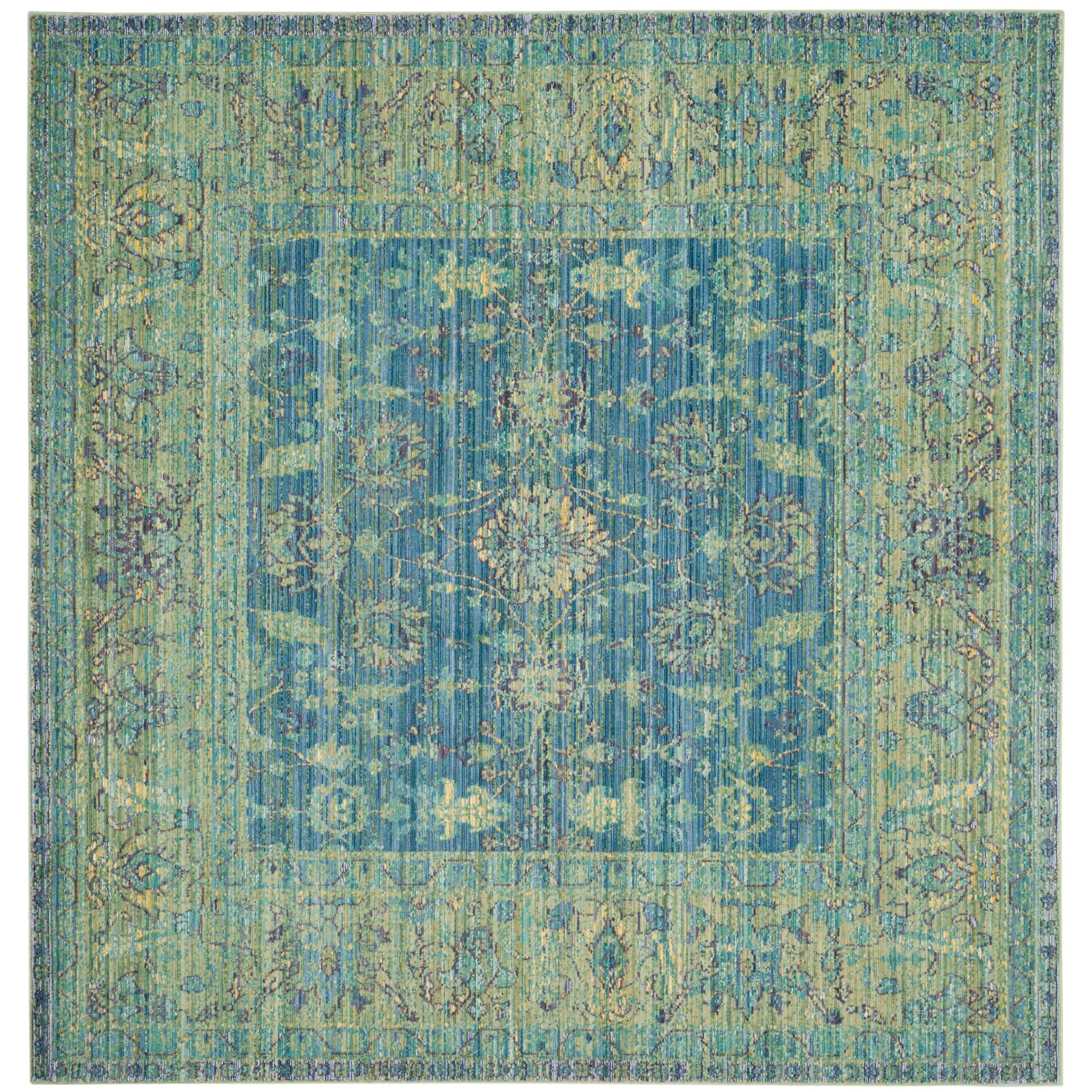 SAFAVIEH Valencia Neva Distressed Vintage Boho Oriental Polyester Rug