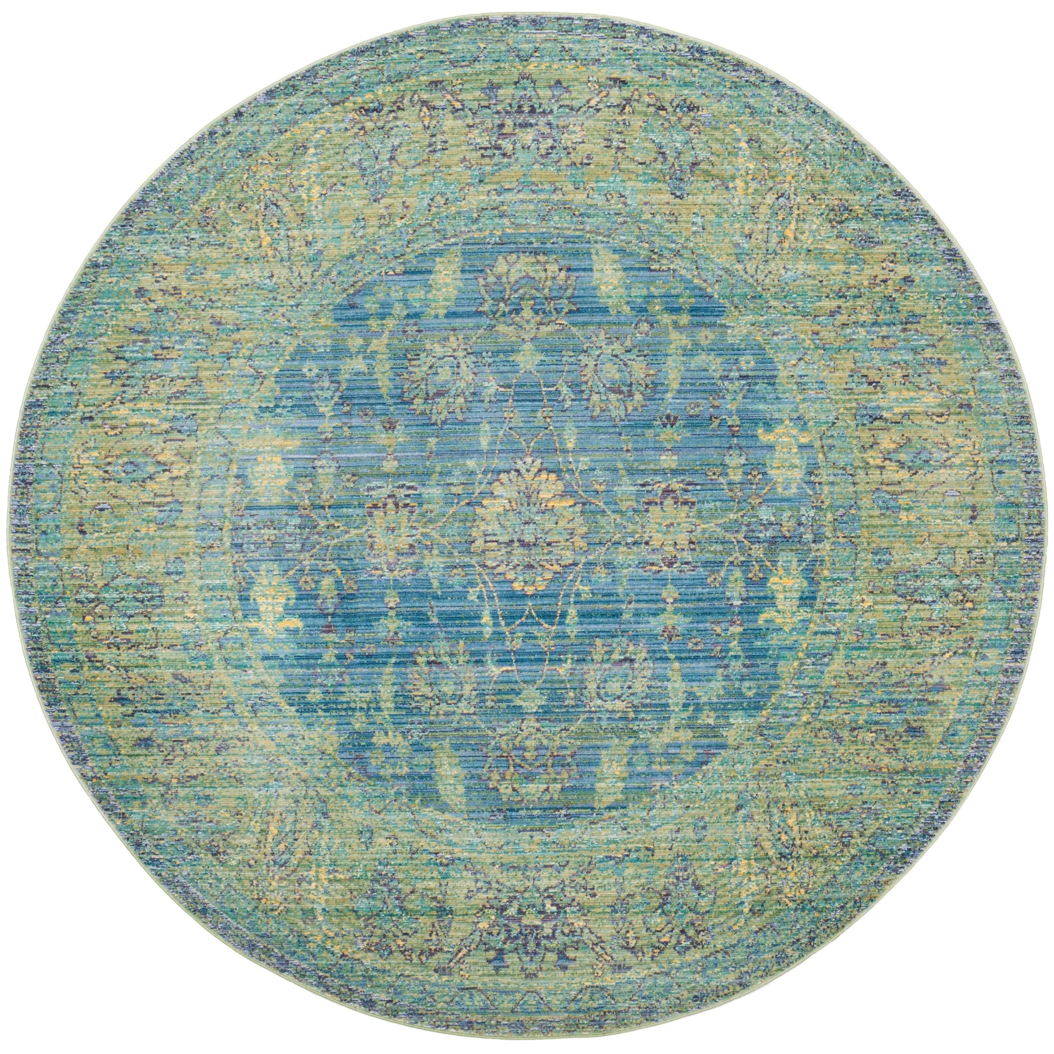 SAFAVIEH Valencia Neva Distressed Vintage Boho Oriental Polyester Rug