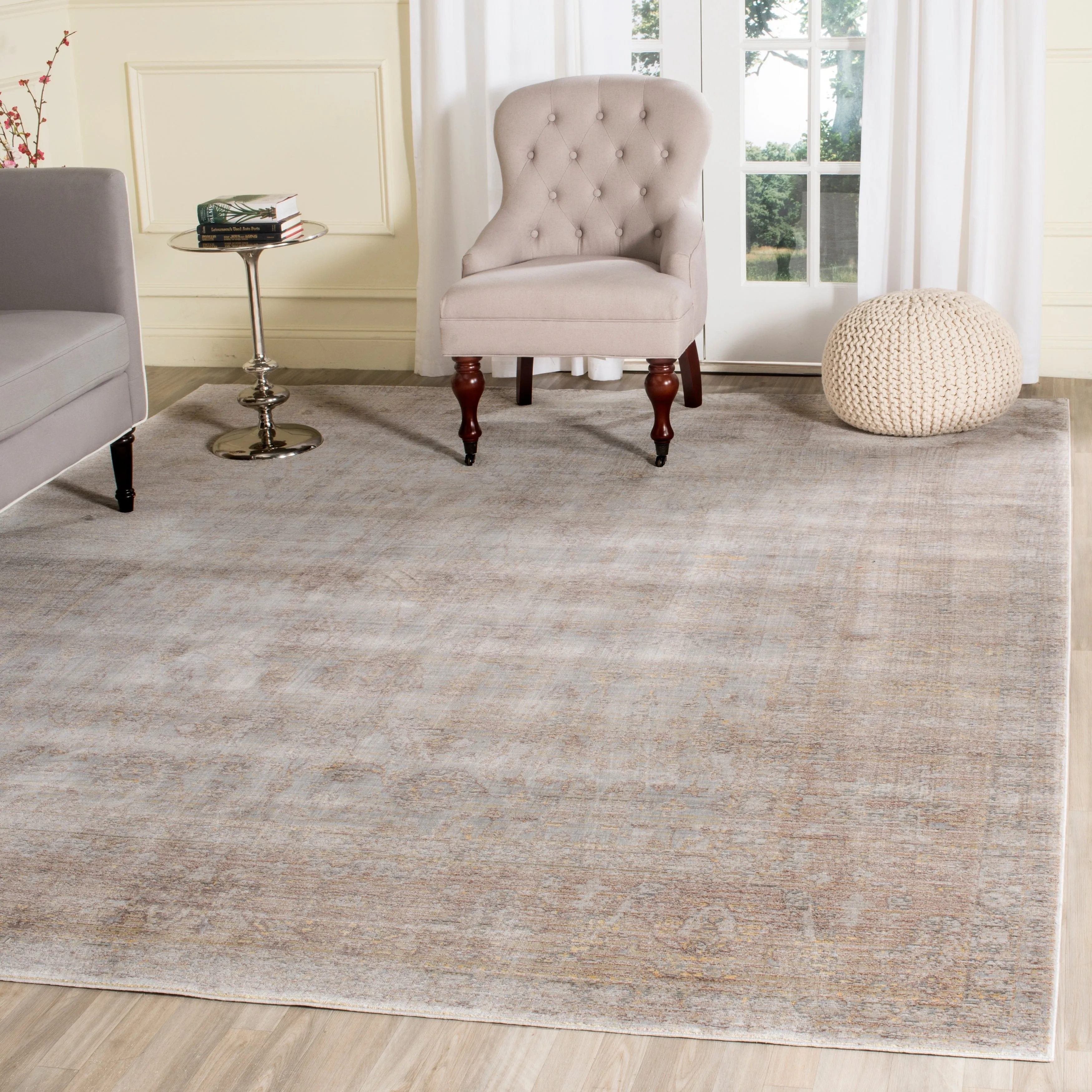 SAFAVIEH Valencia Neva Distressed Vintage Boho Oriental Polyester Rug