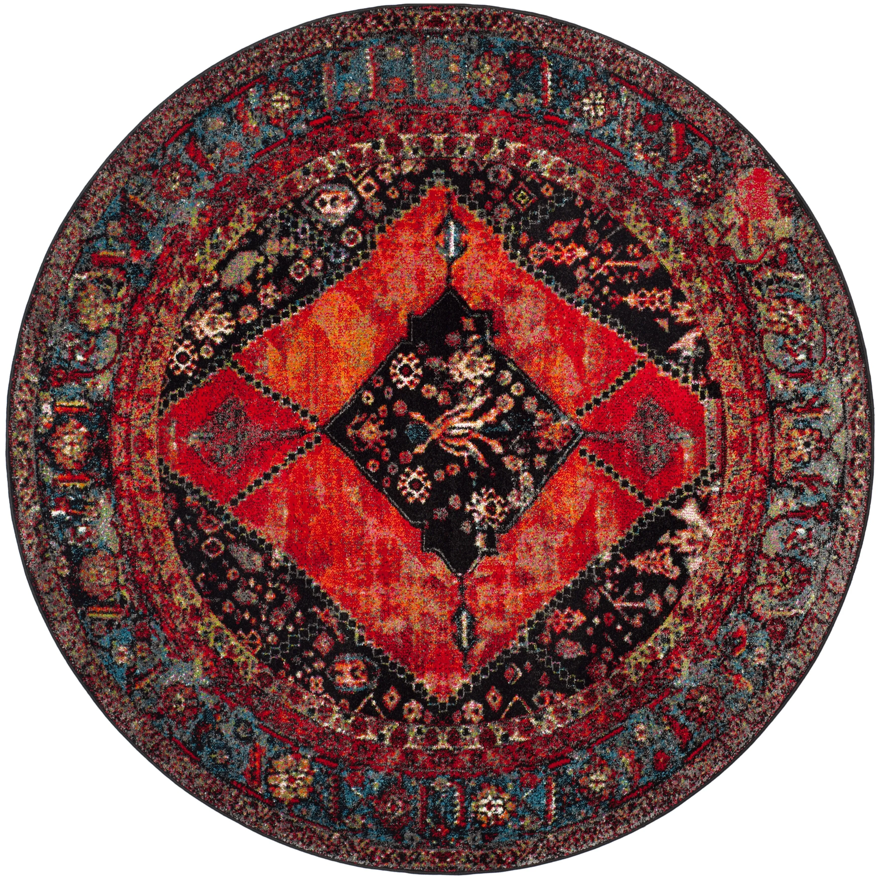 SAFAVIEH Vintage Distressed Boho Regina Akife Oriental Rug