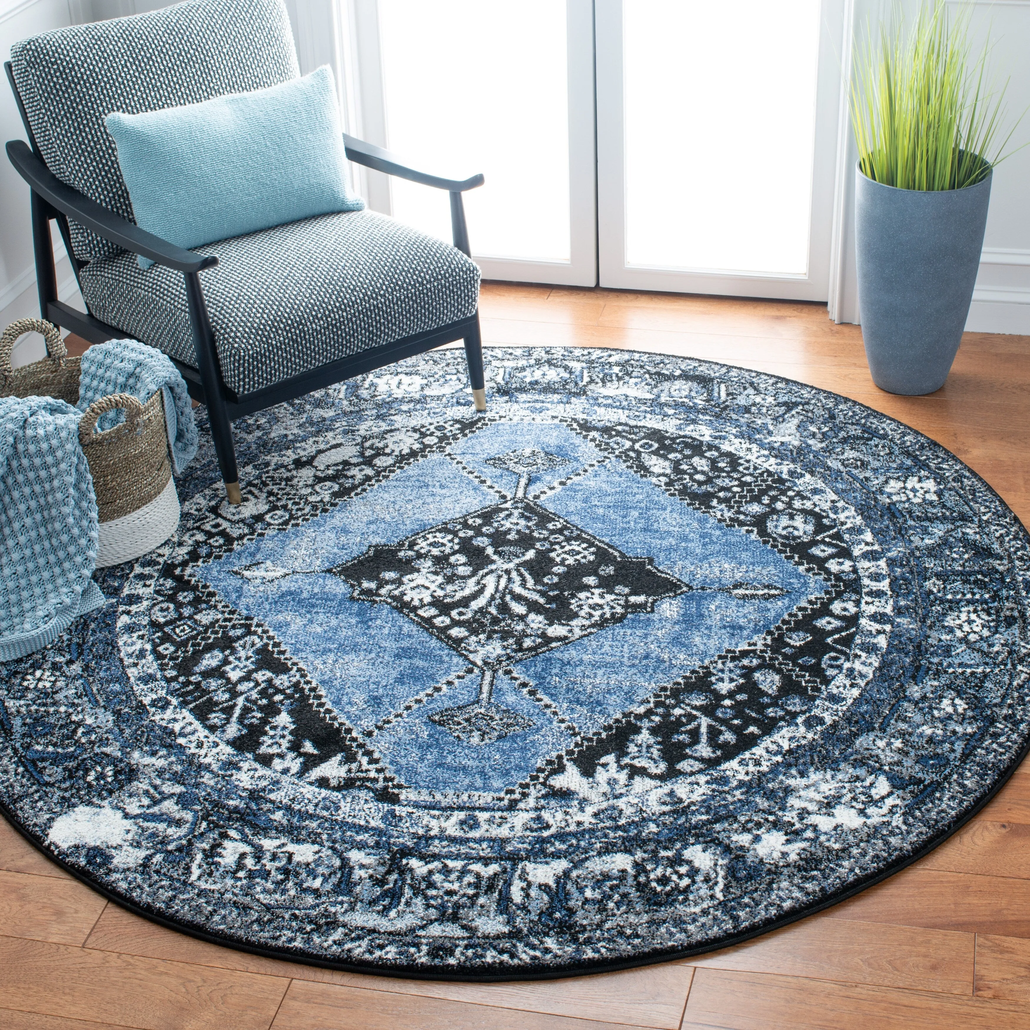 SAFAVIEH Vintage Distressed Boho Regina Akife Oriental Rug