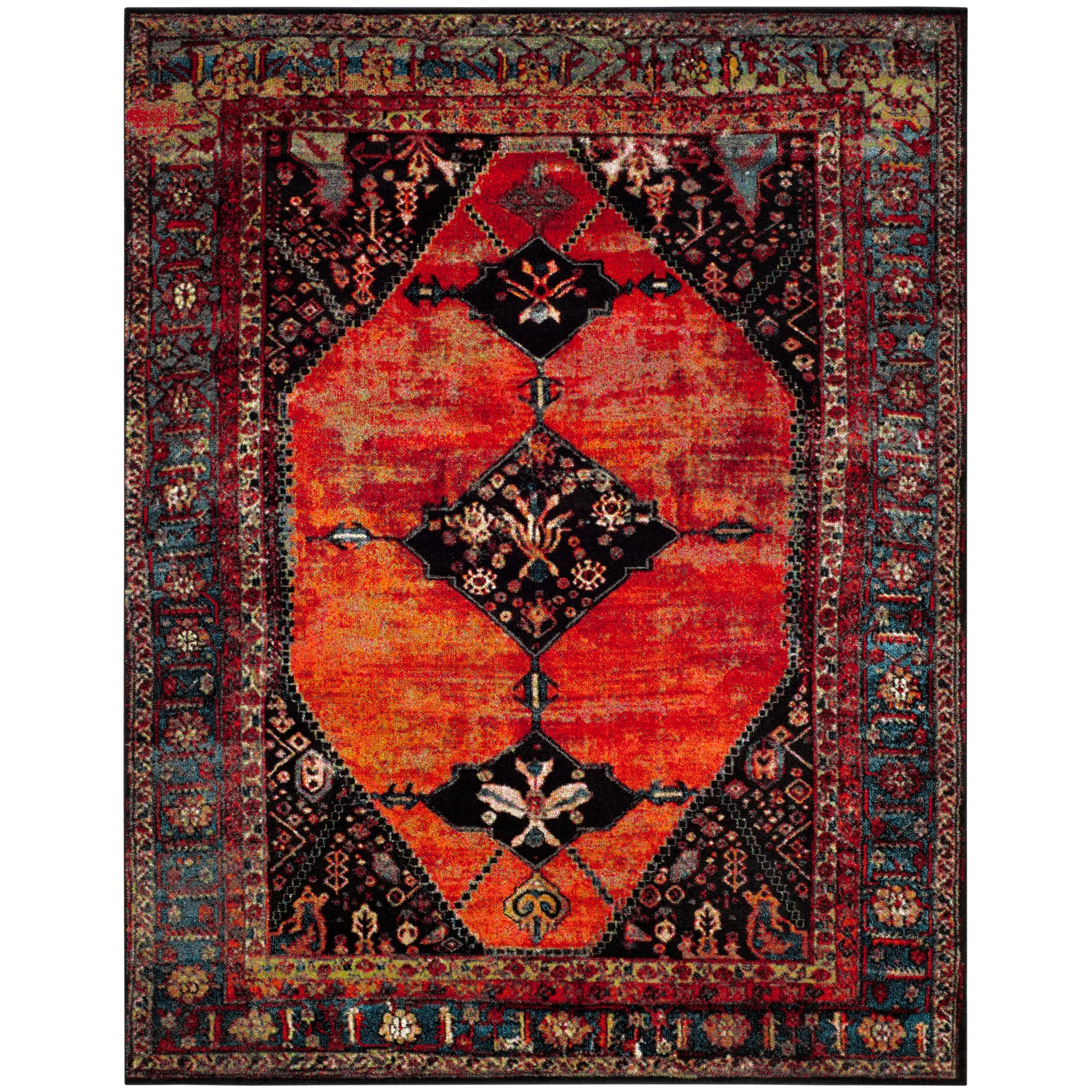 SAFAVIEH Vintage Distressed Boho Regina Akife Oriental Rug