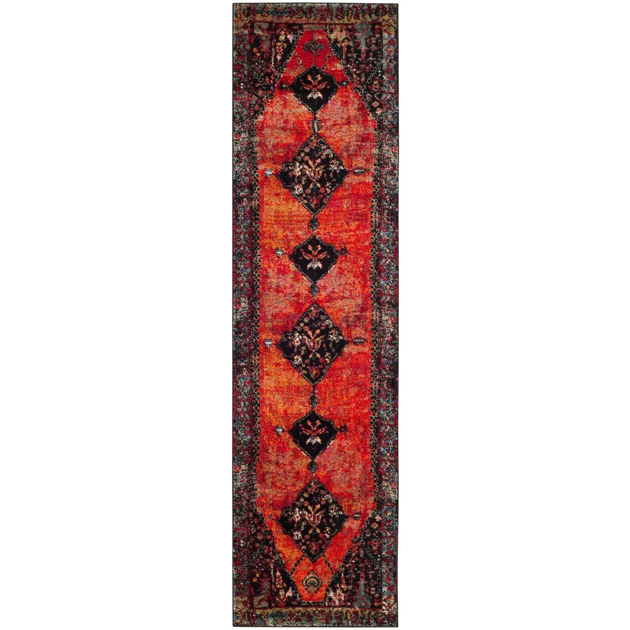 SAFAVIEH Vintage Distressed Boho Regina Akife Oriental Rug