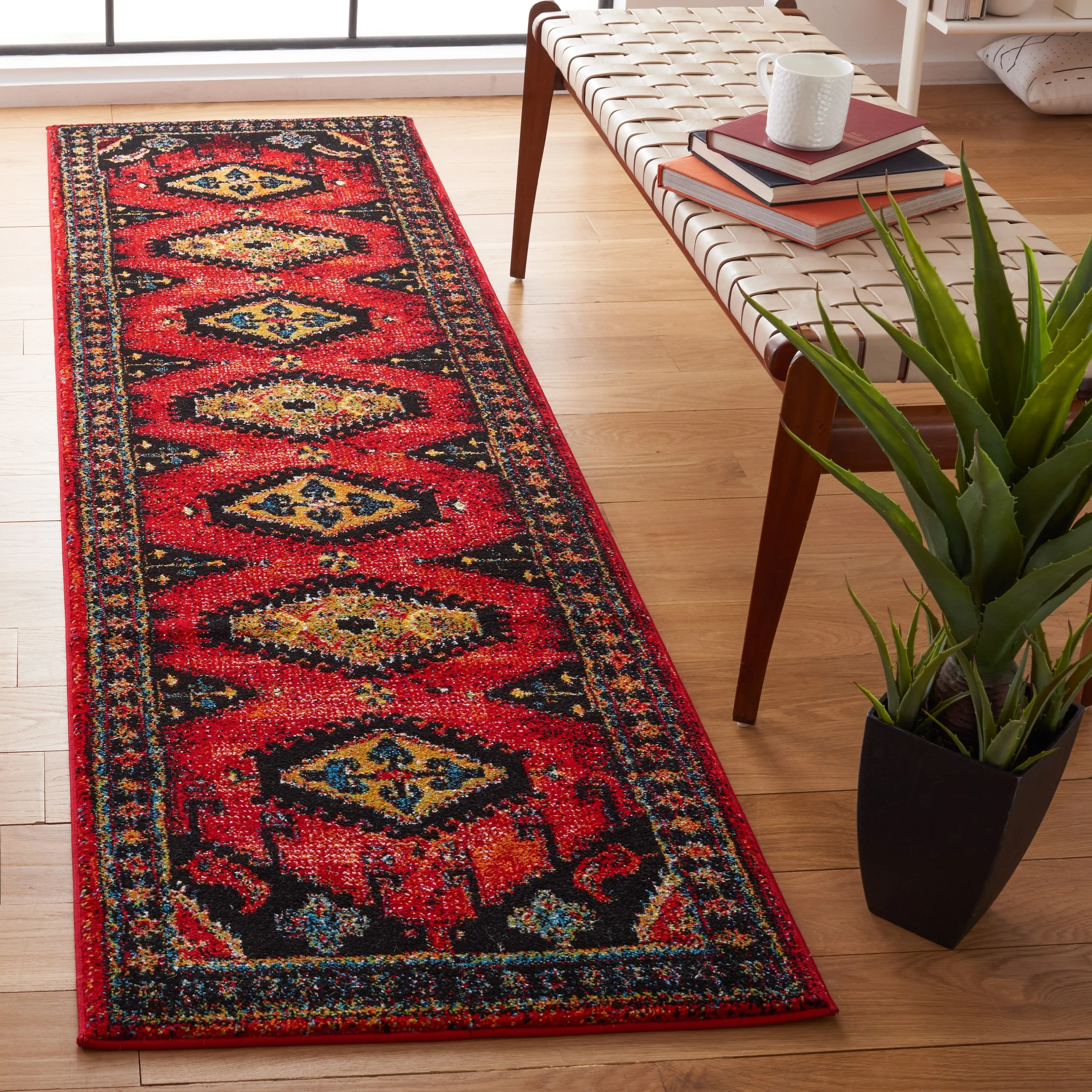 SAFAVIEH Vintage Hamadan Franci Traditional Oriental Rug