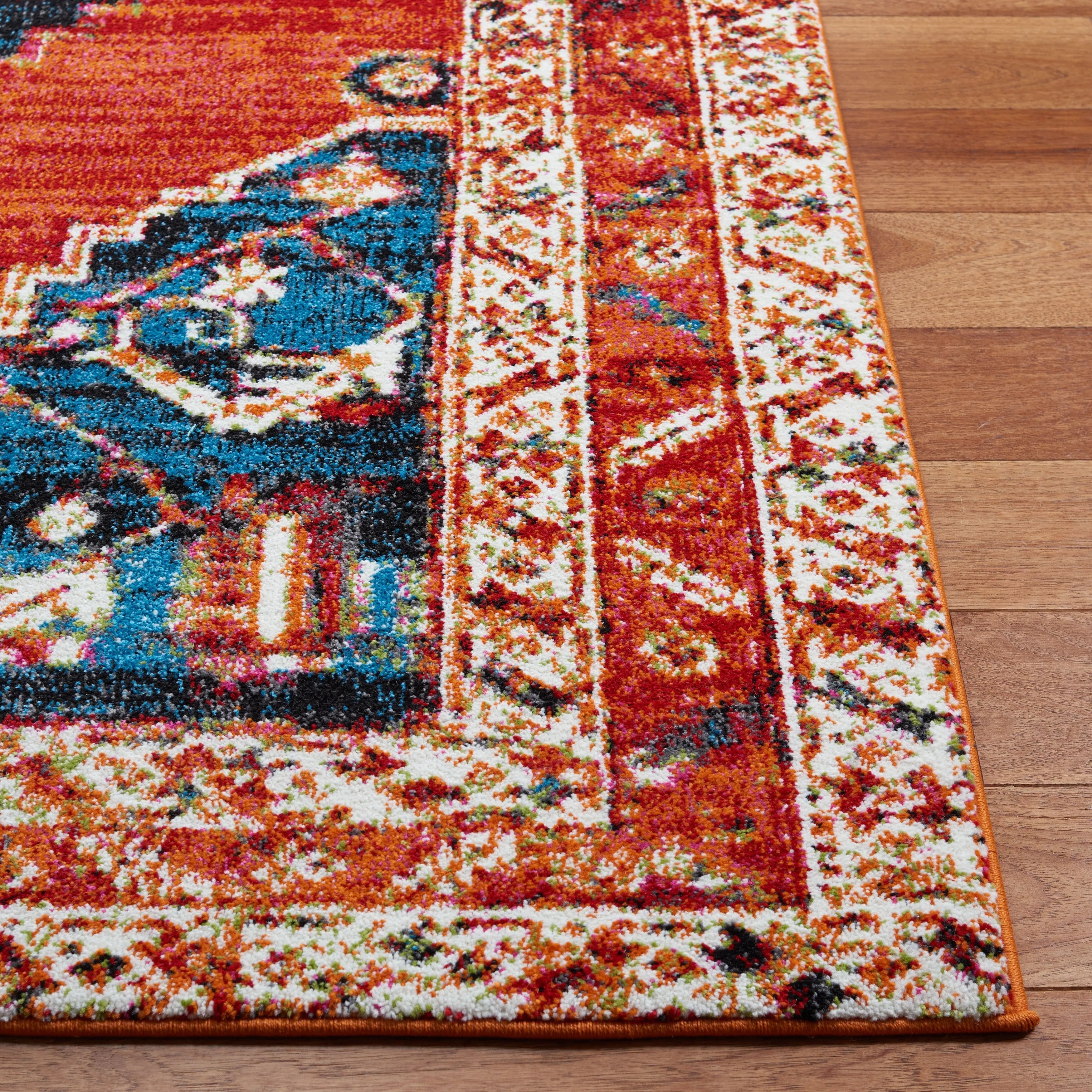 SAFAVIEH Vintage Hamadan Lucile Traditional Medallion Rug
