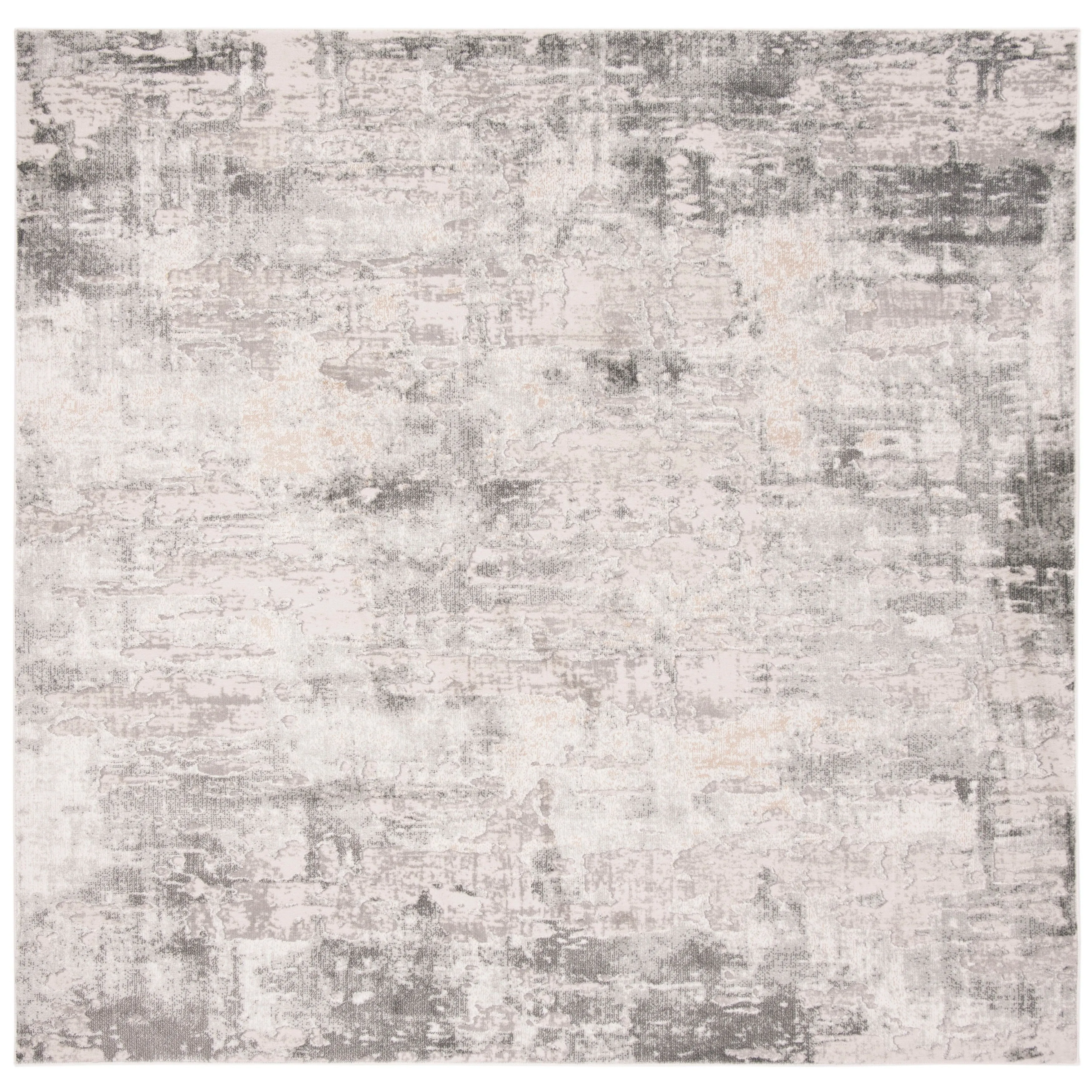 SAFAVIEH Vogue Lida Modern & Contemporary Abstract Beige/Charcoal Rug