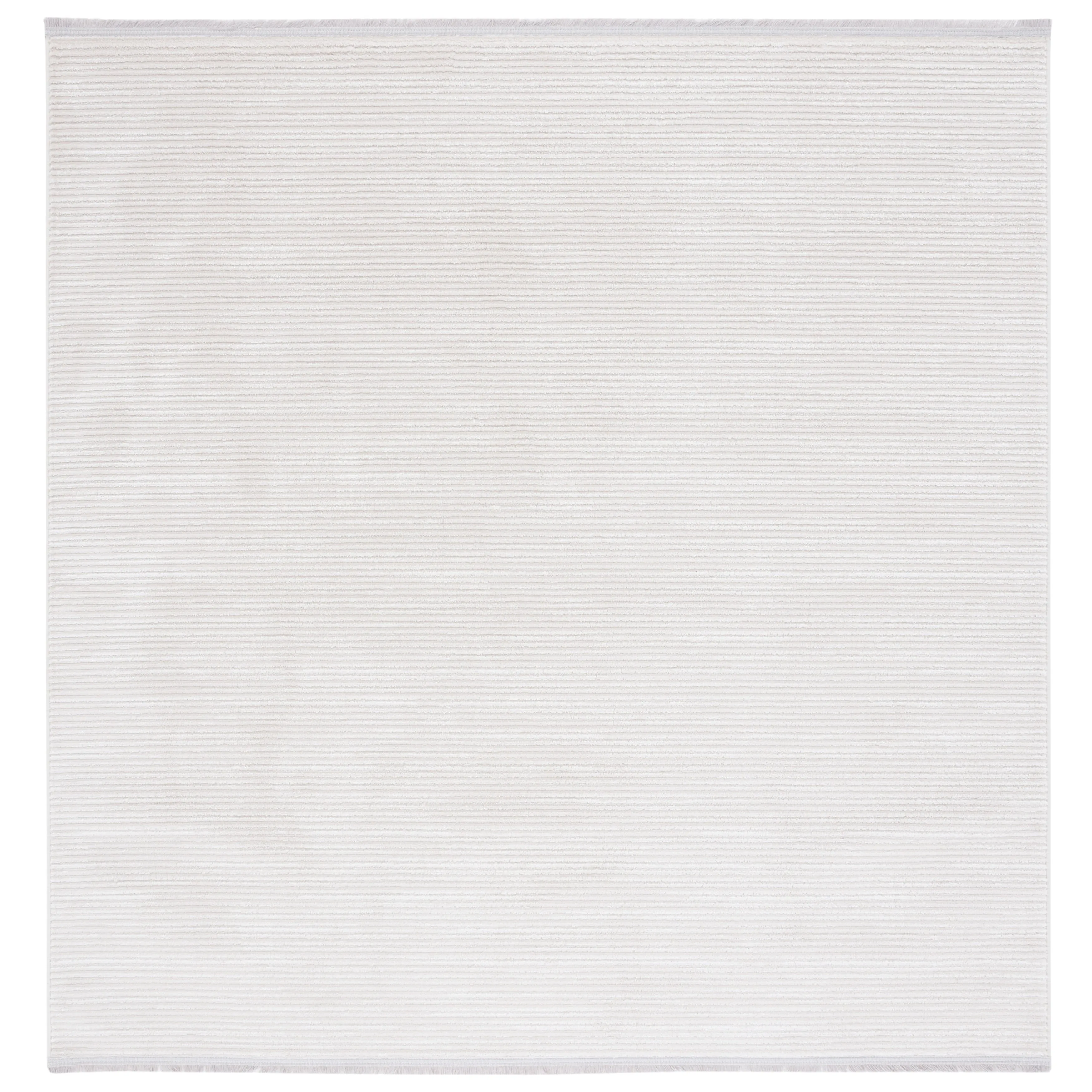 SAFAVIEH Whisper Quinty Contemporary Stripe Fringe Rug