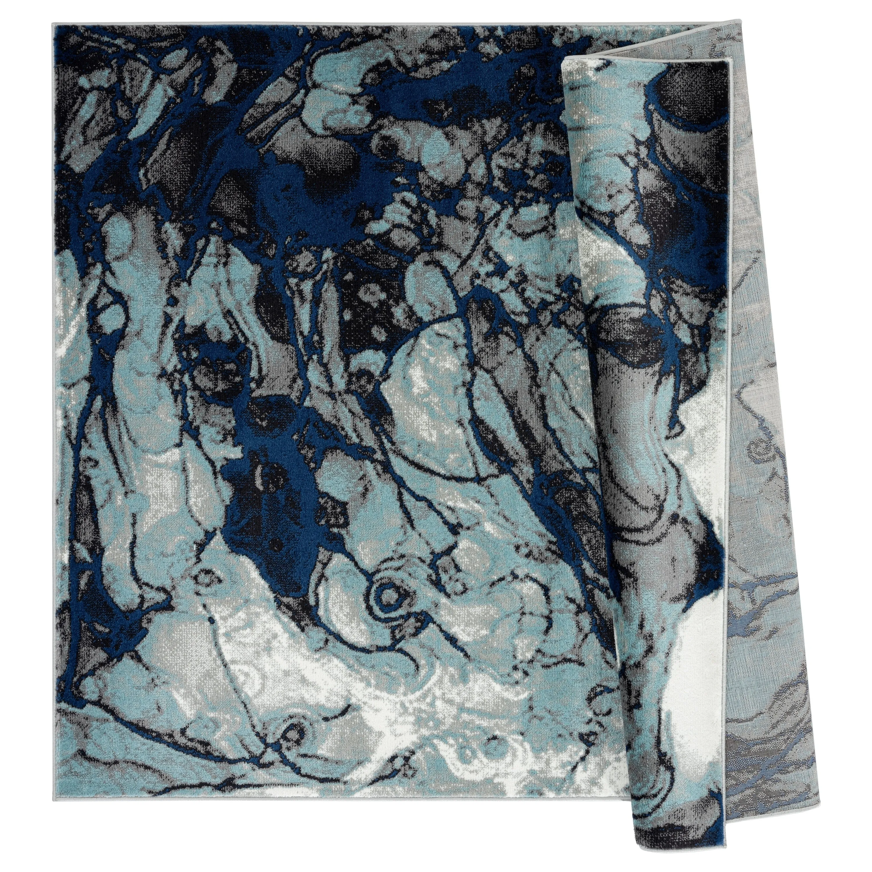 Samos Collection Abstract Area Rug