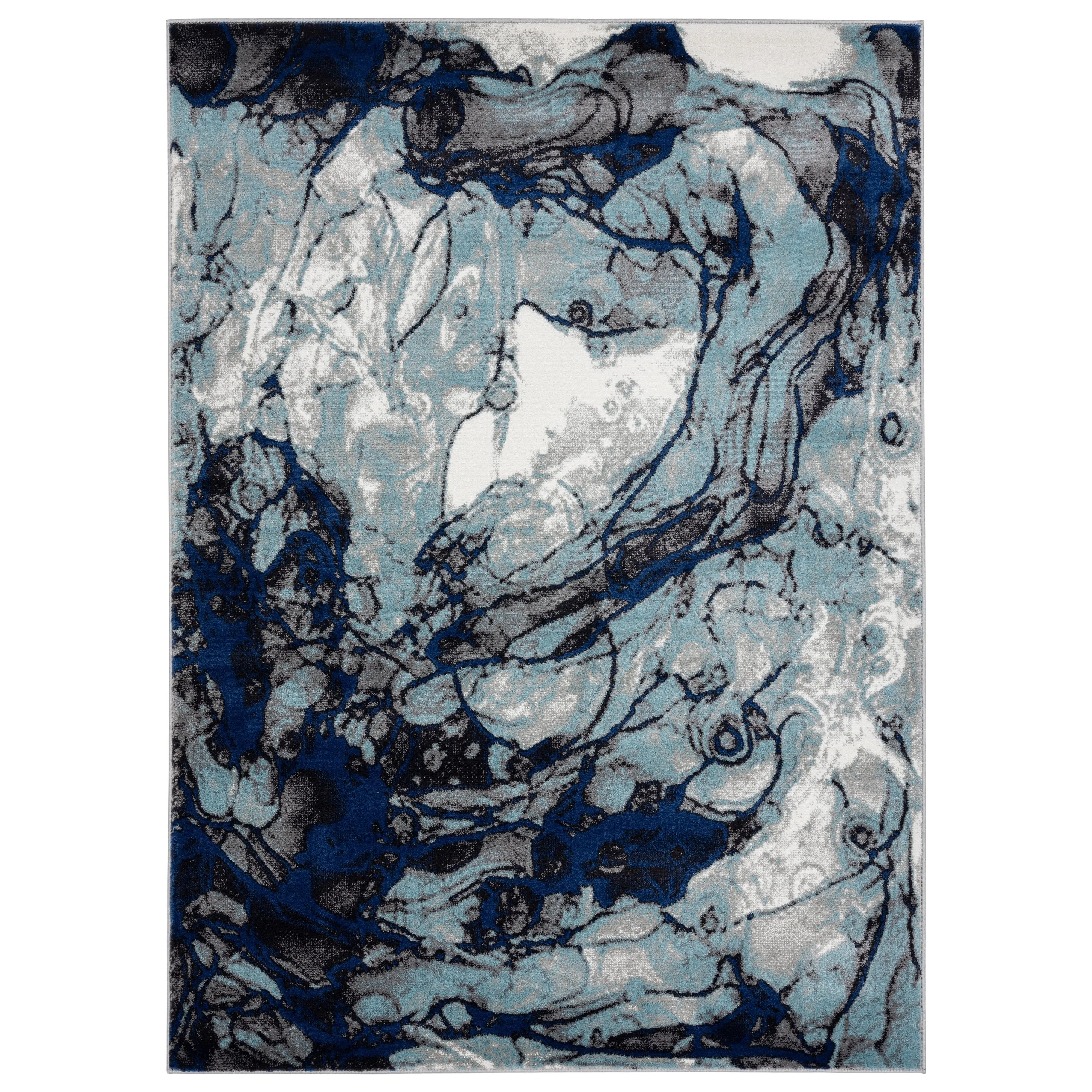 Samos Collection Abstract Area Rug