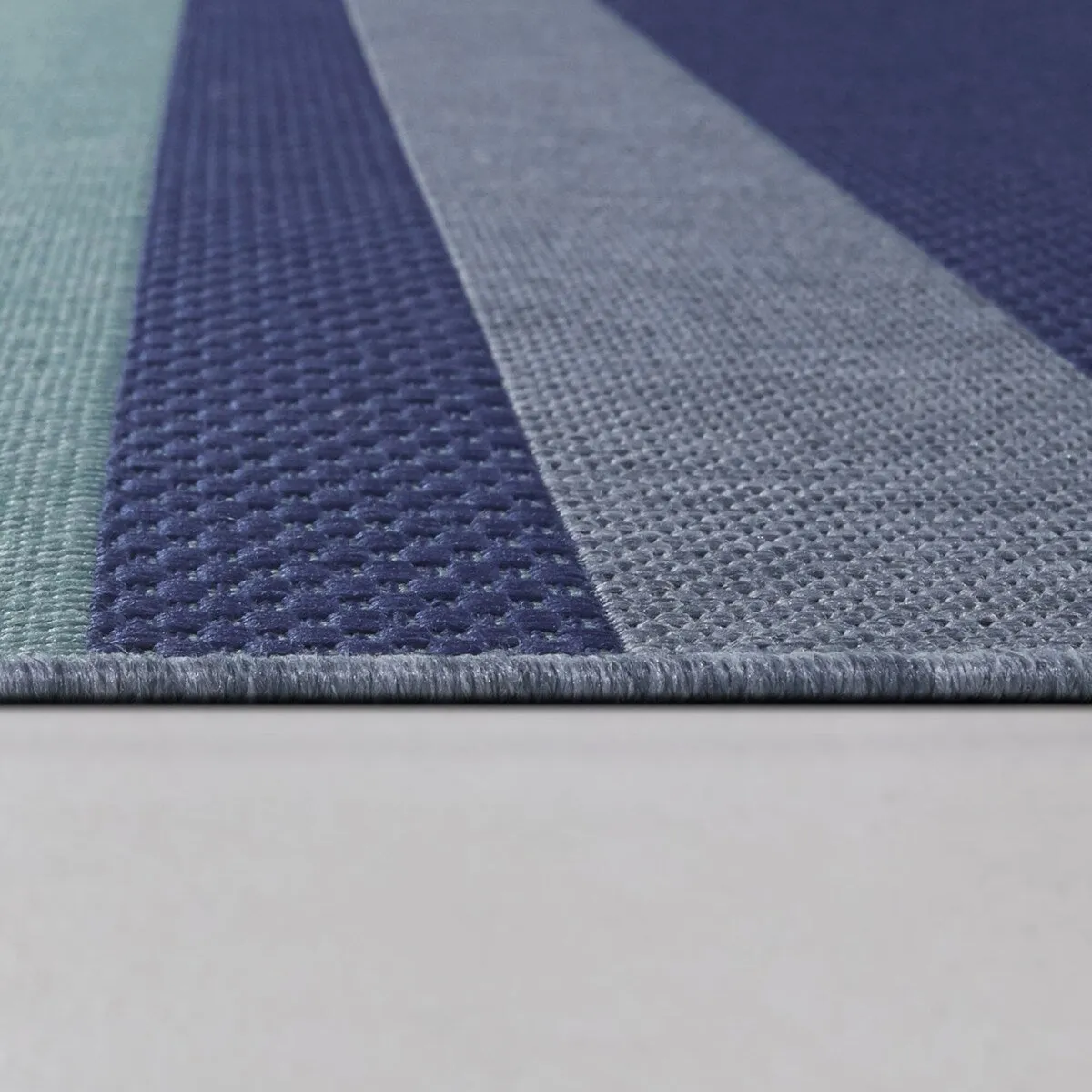 Sandor Modern Striped Indoor/Outdoor Area Rug