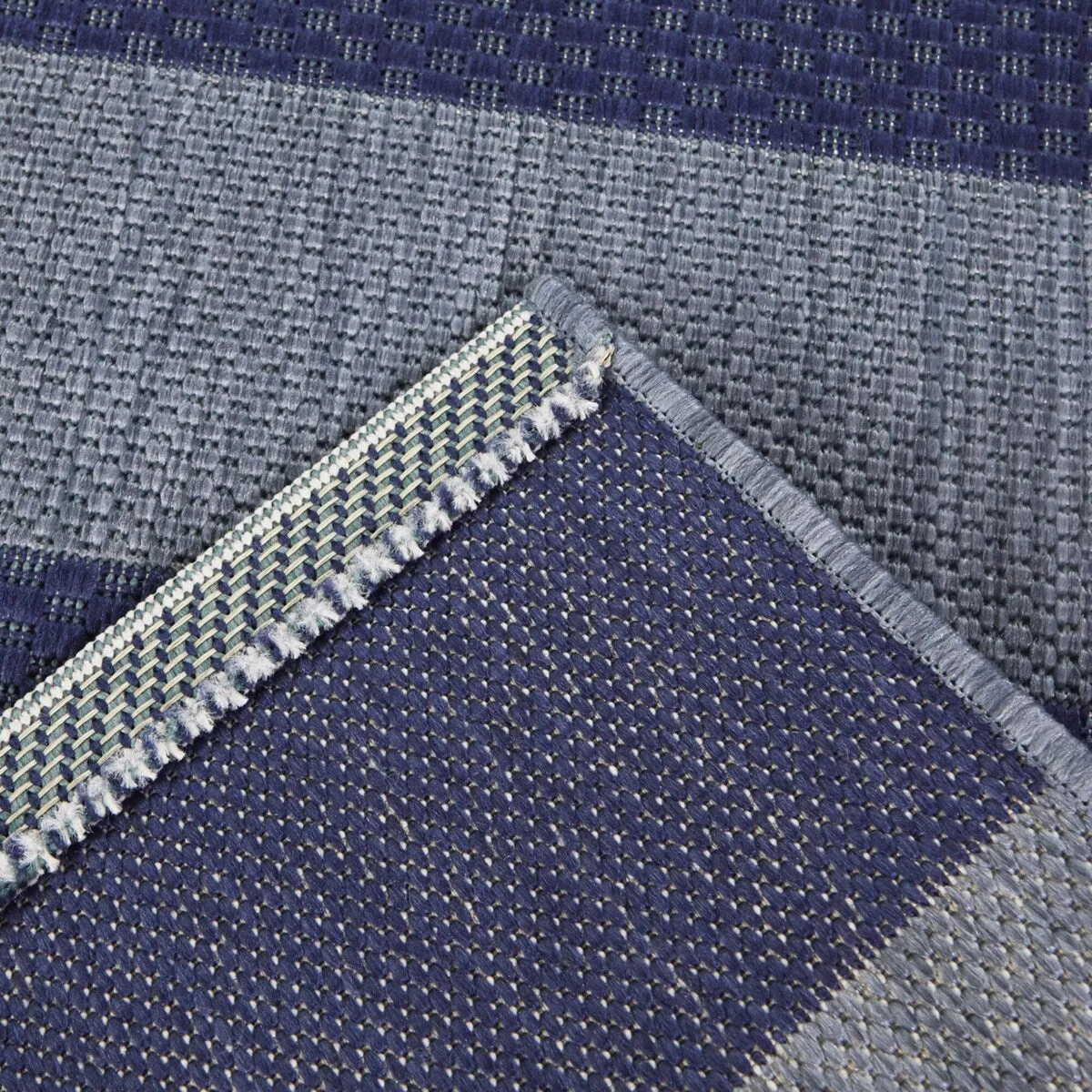 Sandor Modern Striped Indoor/Outdoor Area Rug