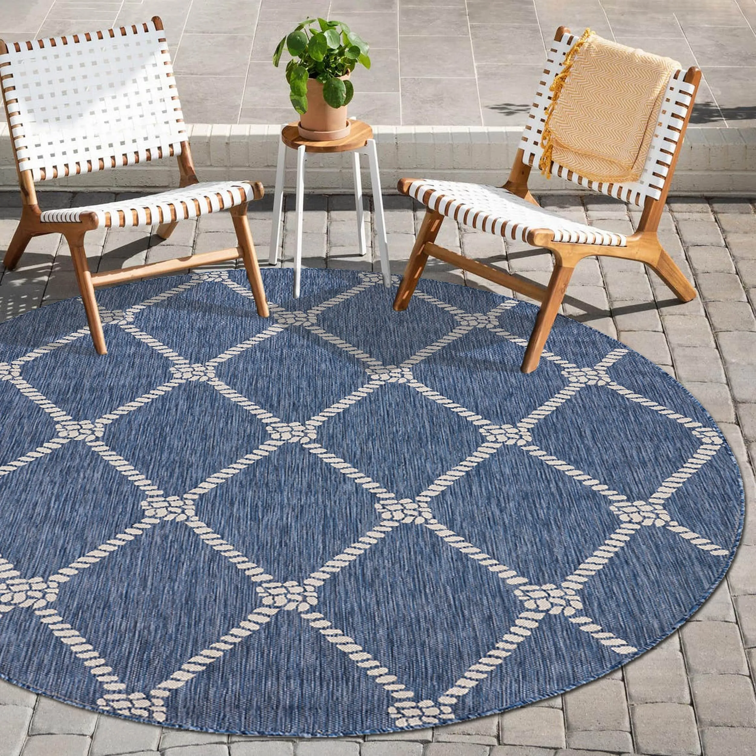 Sevita Nautical Knot Indoor Outdoor Rug