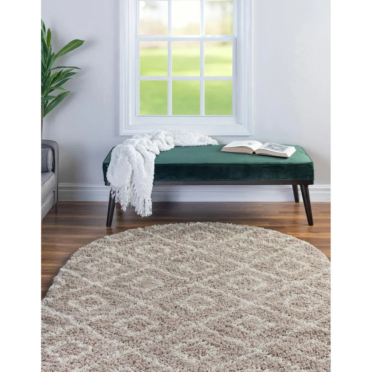 Shag Olido Collection Area Rug
